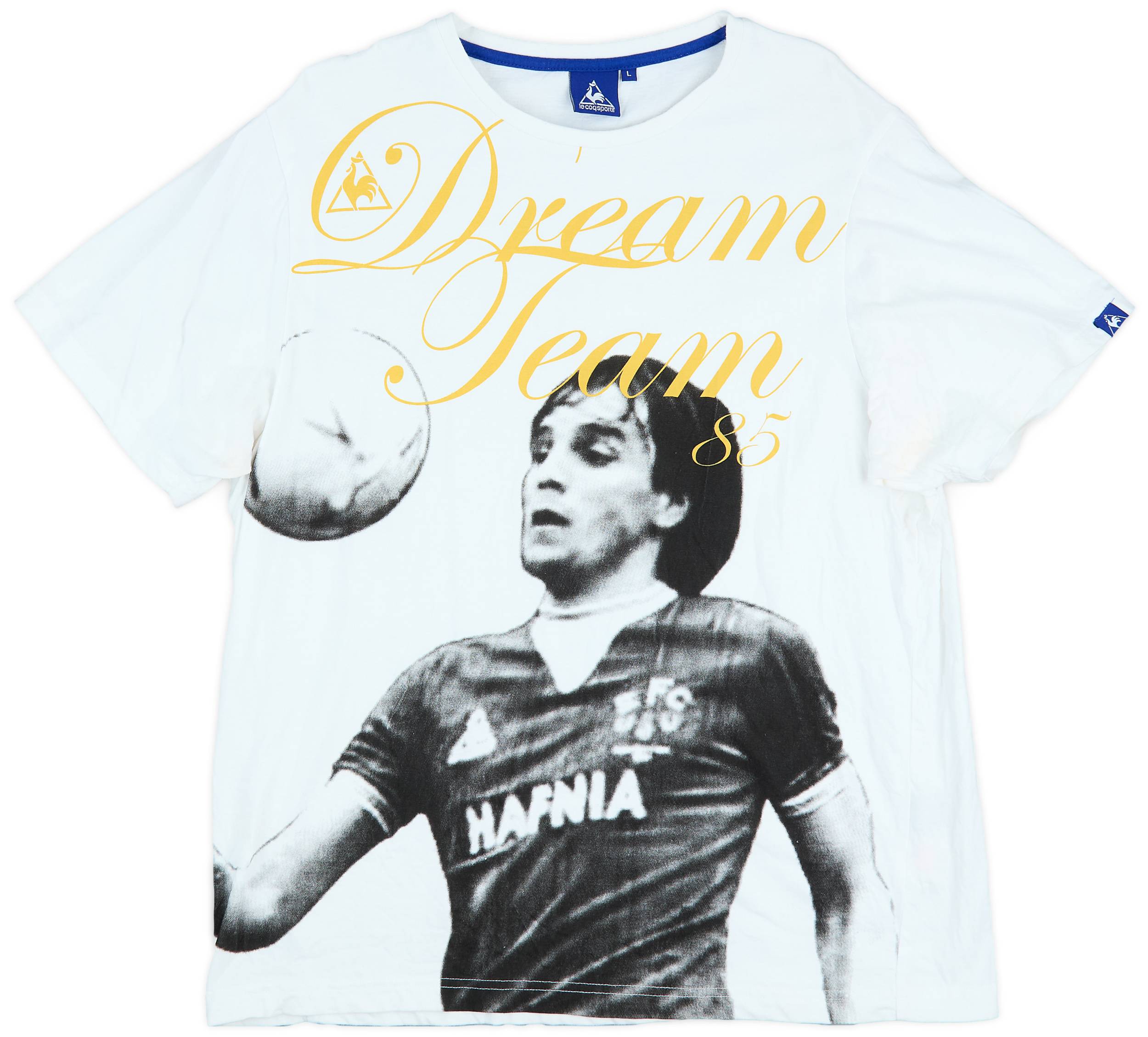 2010-11 Everton Le Coq Sportif 'Dream Team 85' Graphic Tee - 9/10 - (L)