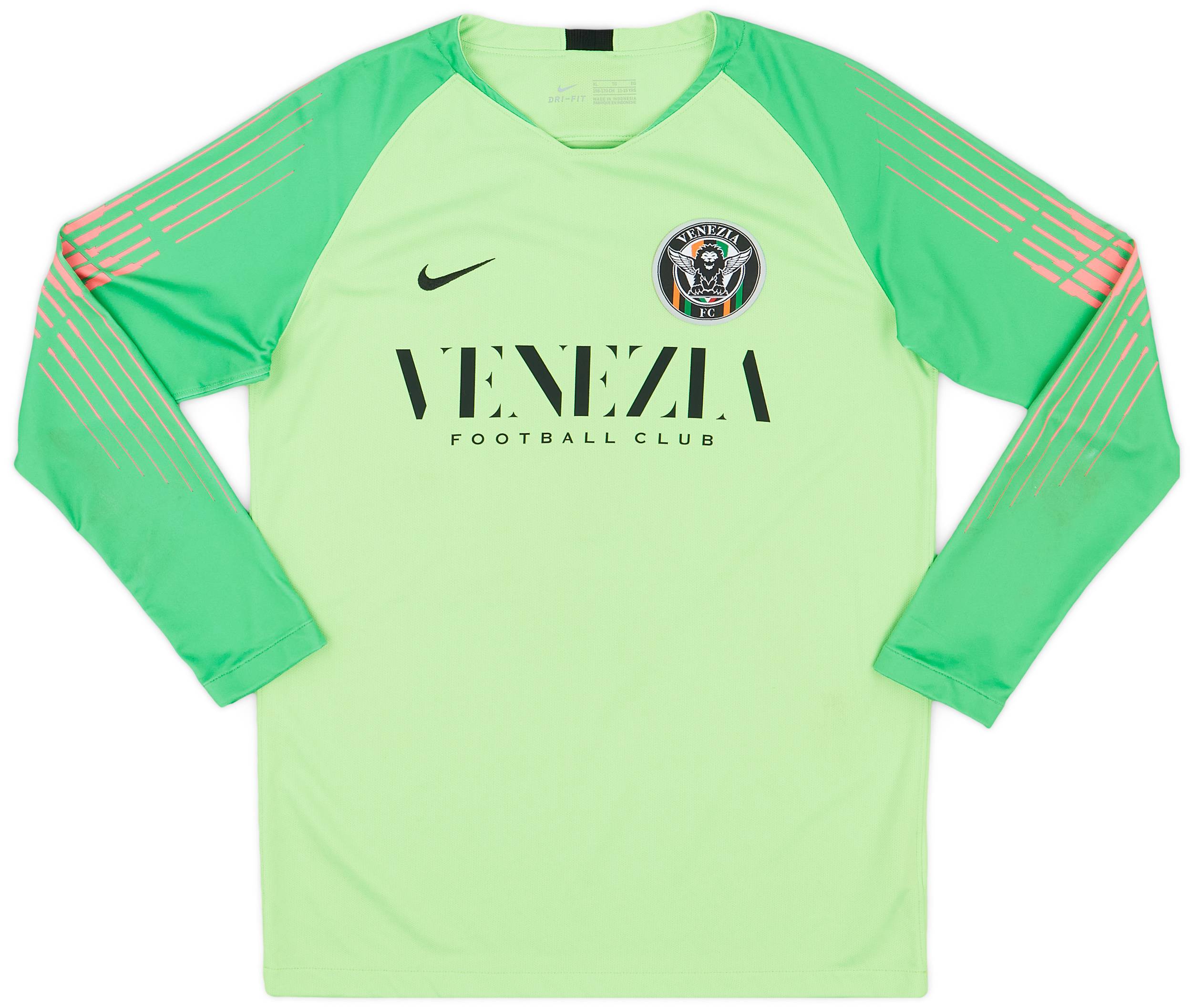 2019-20 Venezia GK Shirt # - 5/10 - (XL.Kids)