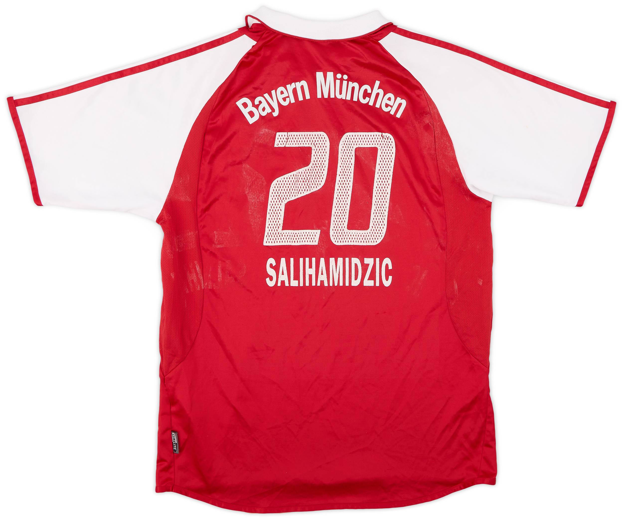 2003-04 Bayern Munich Home Shirt Salihamidzic #20 - 5/10 - (XL.Boys)