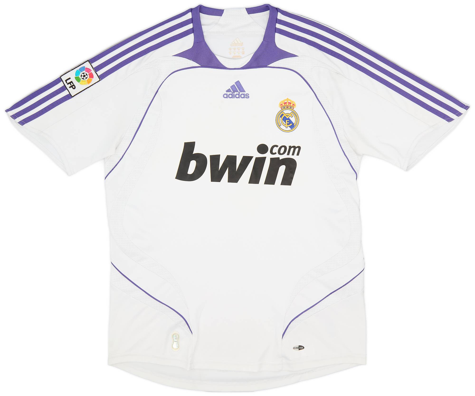2007-08 Real Madrid Home Shirt - 7/10 - (M)