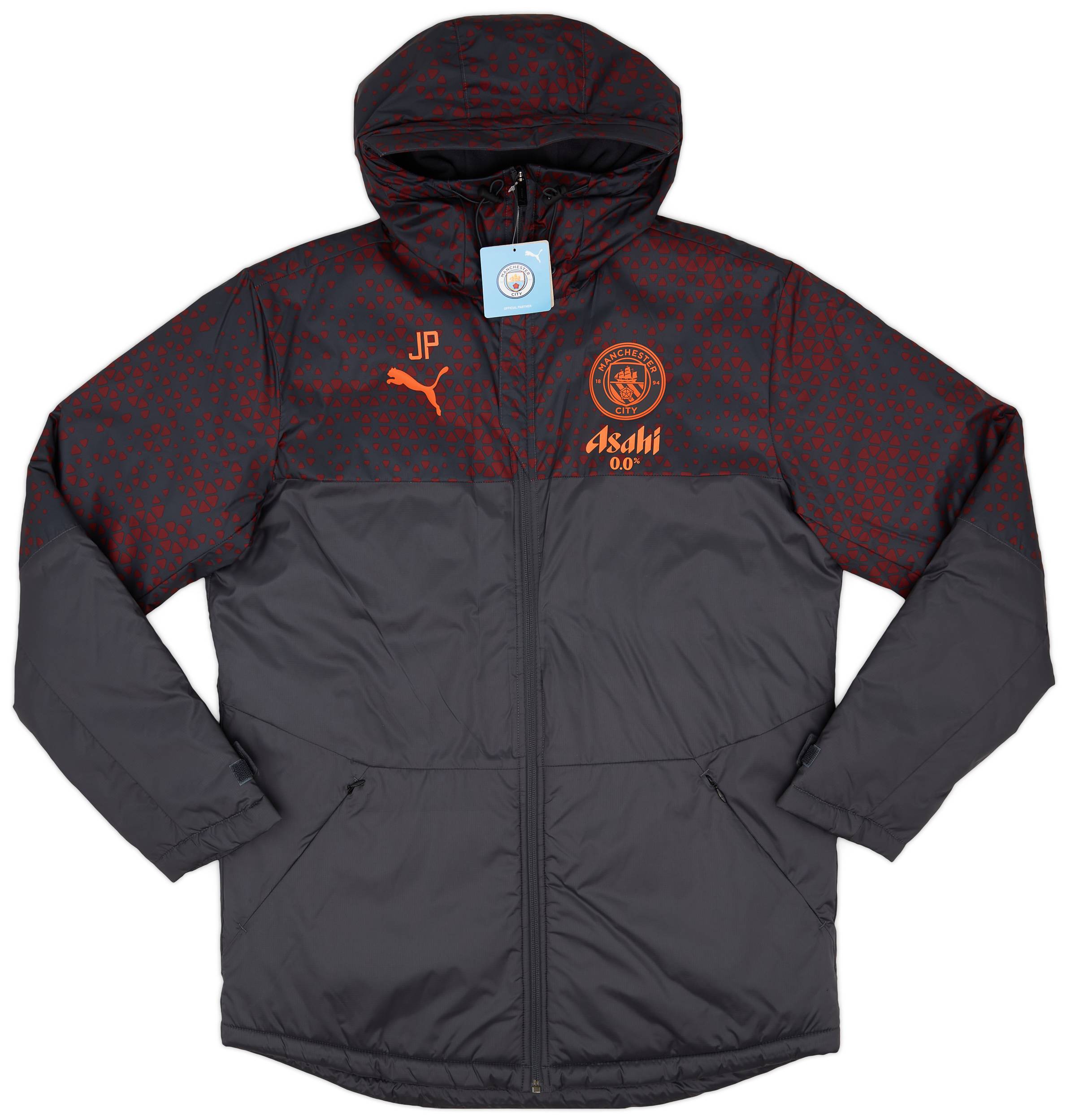 ウェア 97-99season manchester city nylon jacket 2023-24 Manchester City Staff Issue Padded Rain Jacket # (M)