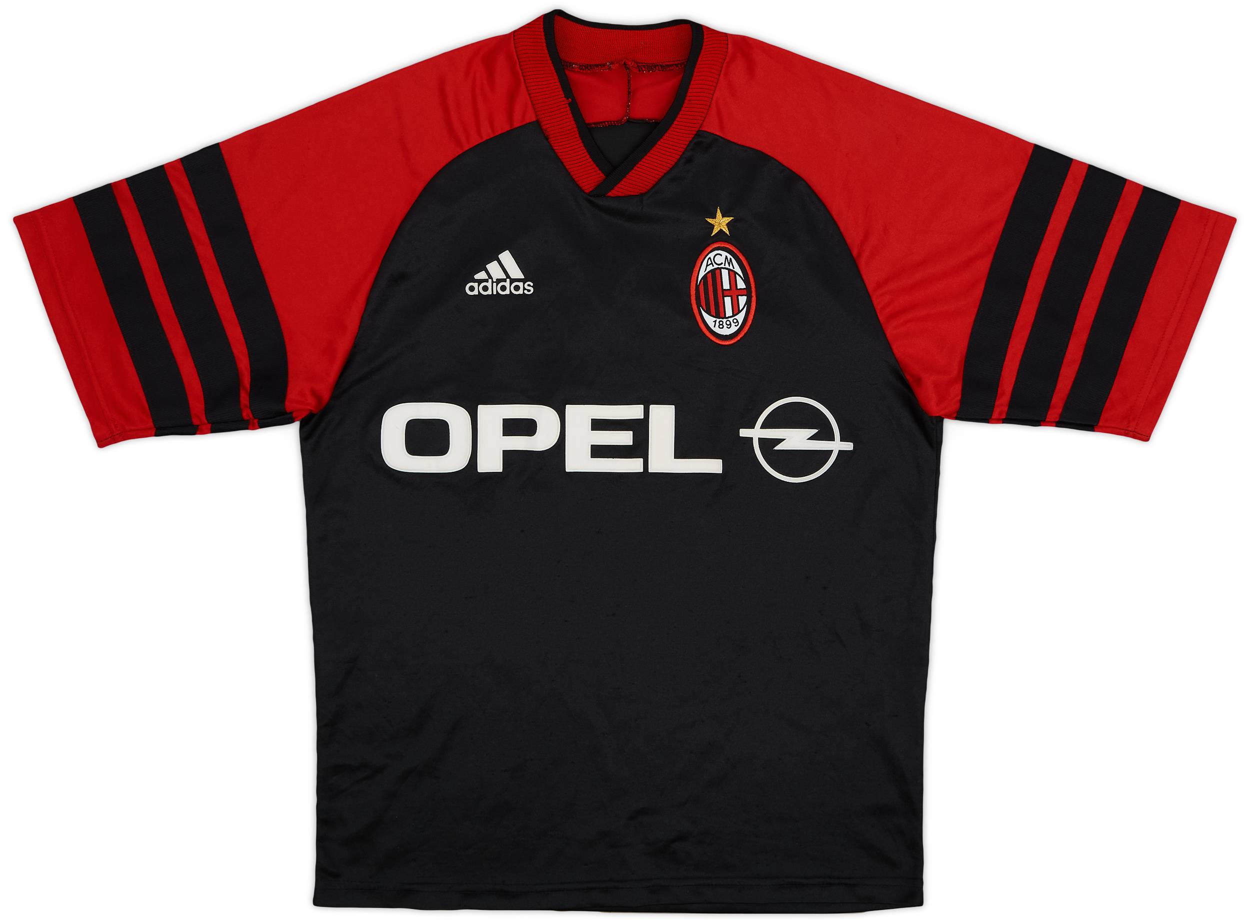 1998-99 AC Milan adidas Training Shirt - 8/10 - (S)