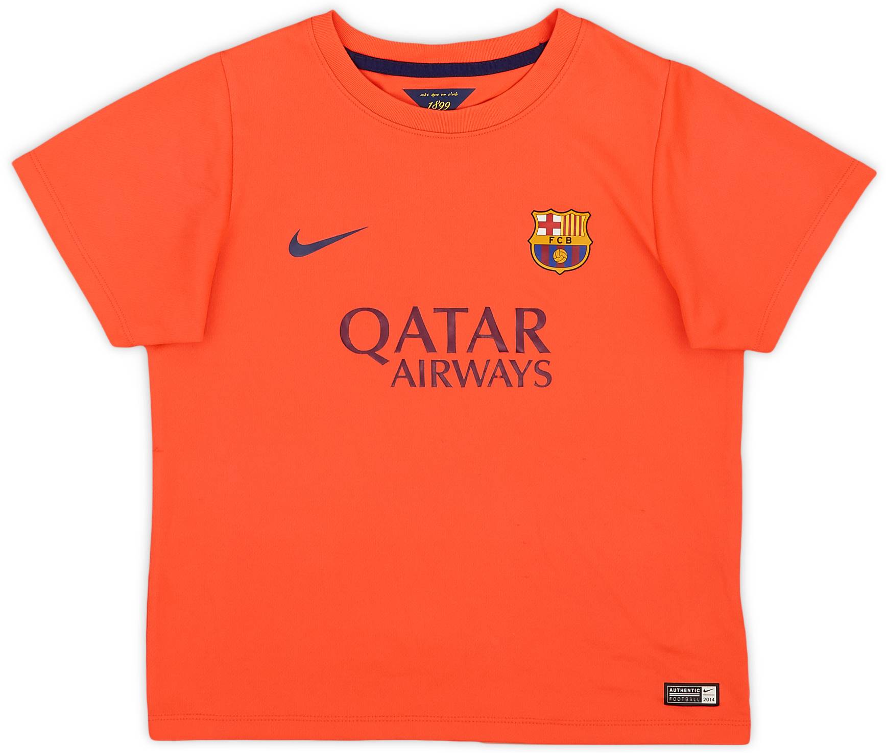 2014-15 Barcelona Away Shirt - 8/10 - (S.Boys)