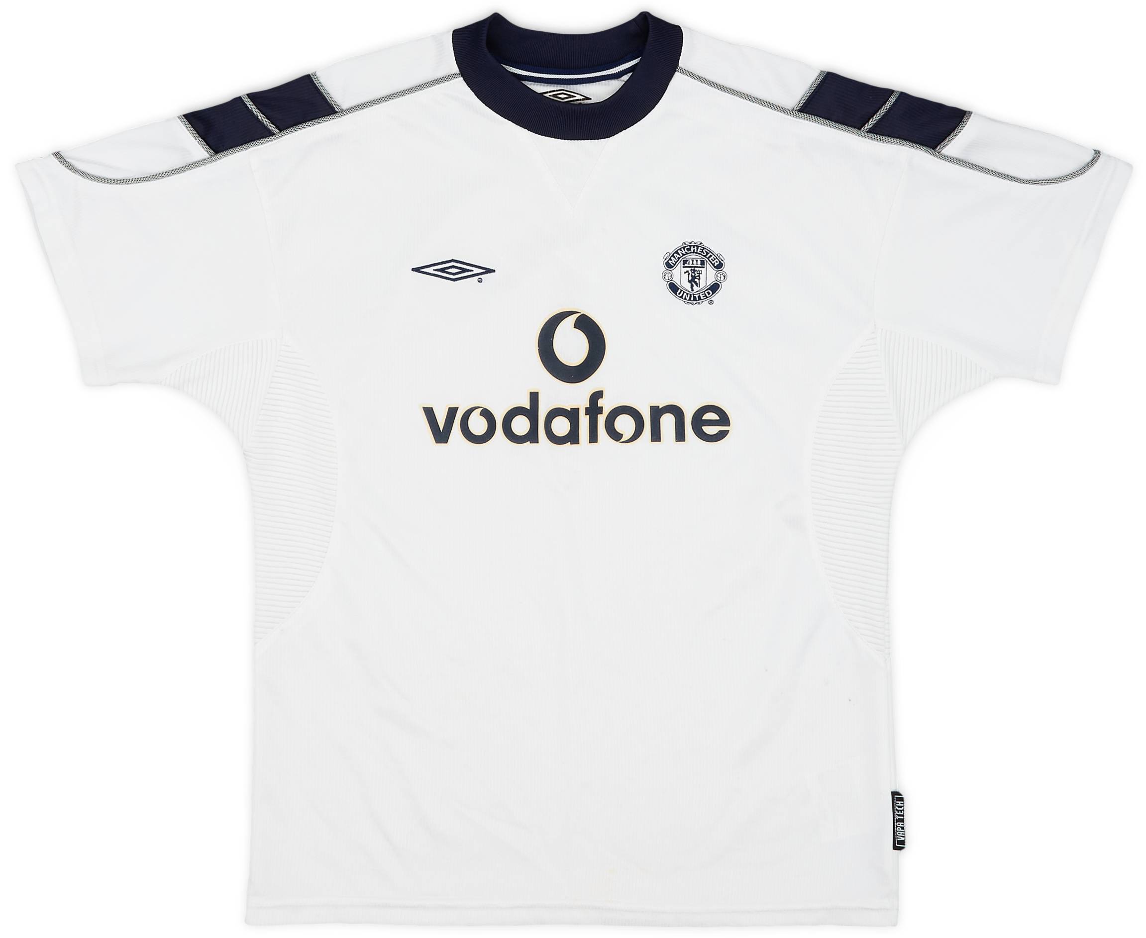 2000-01 Manchester United Away Shirt - 8/10 - (L.Boys)