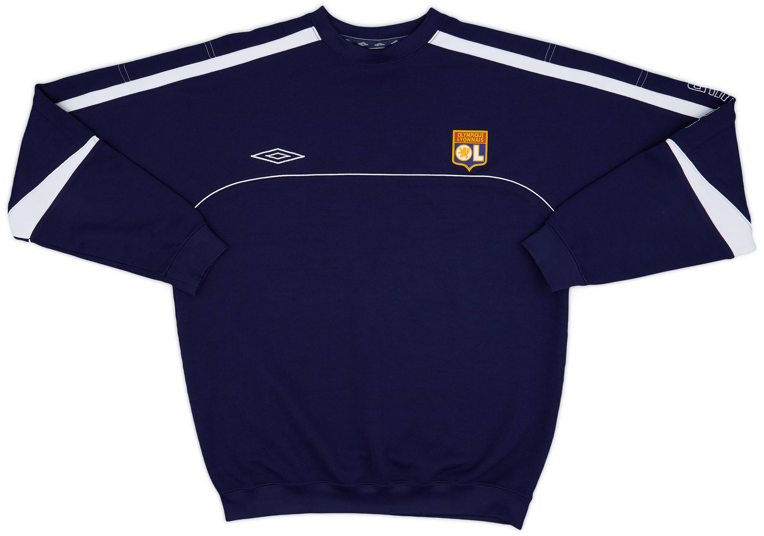2003-04 Lyon Umbro Sweat Top - 8/10 - (M)