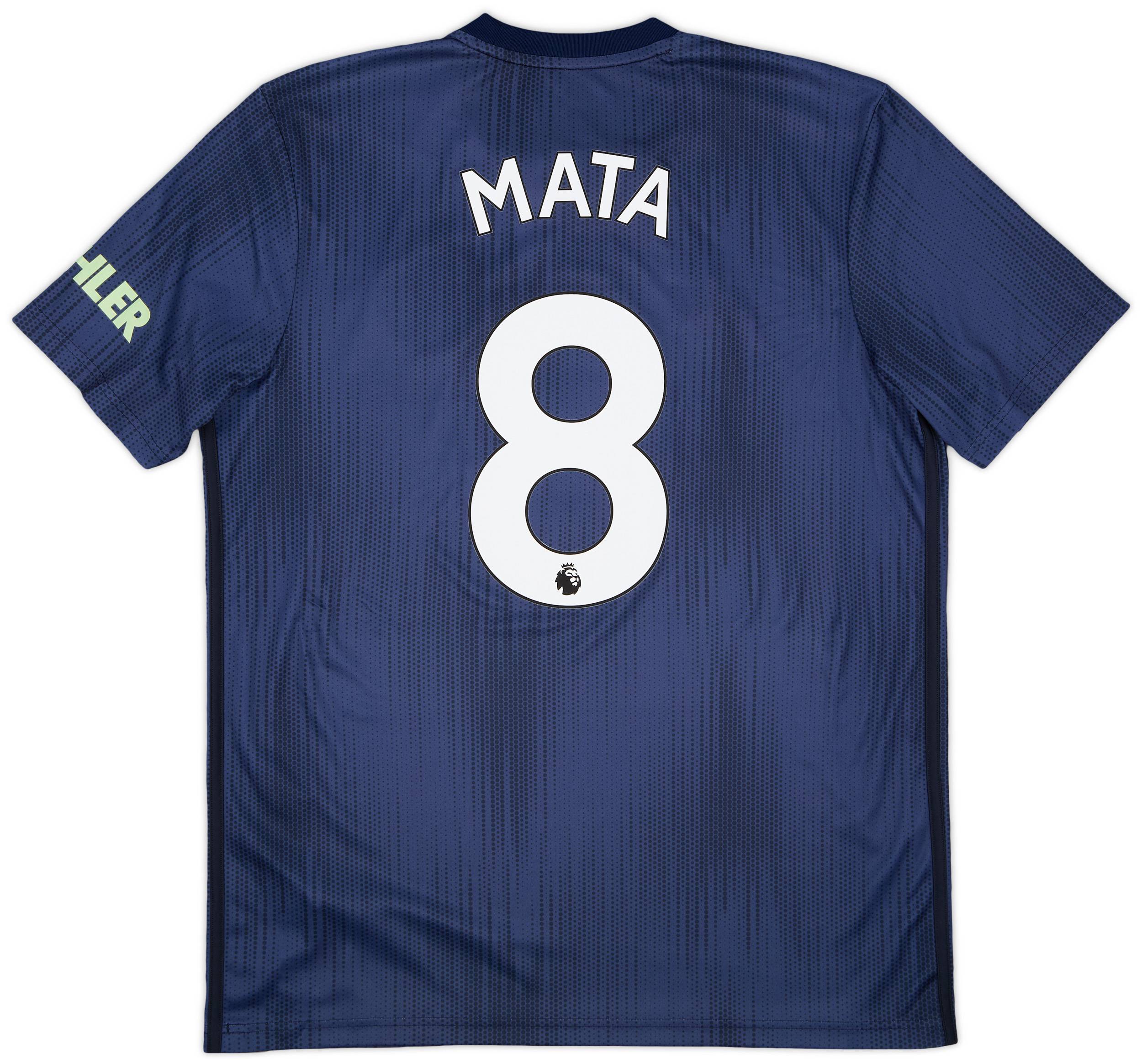 2018-19 Manchester United Third Shirt Mata #8 - 7/10 - (L)