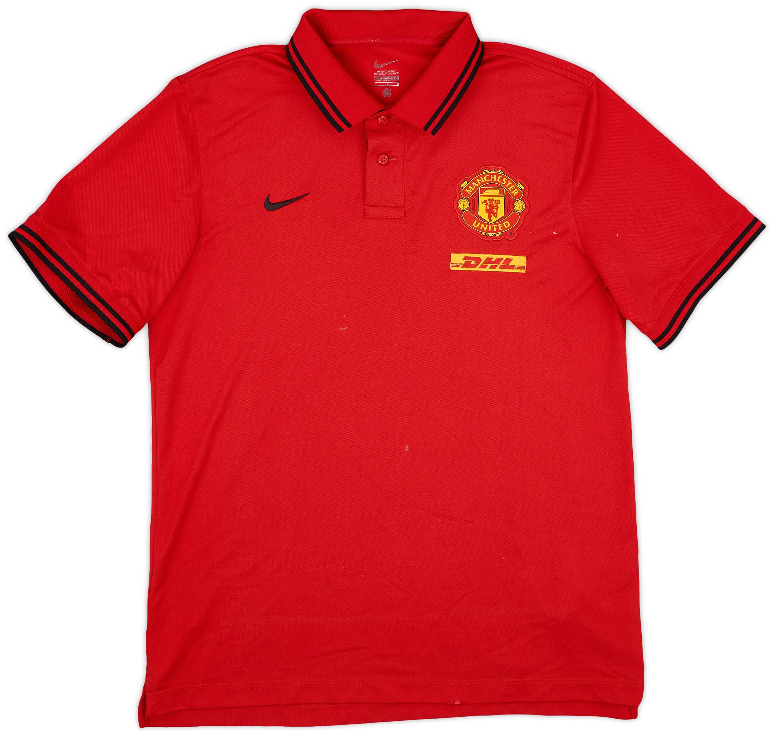 2012-13 Manchester United Nike Polo Shirt - 7/10 - (L)