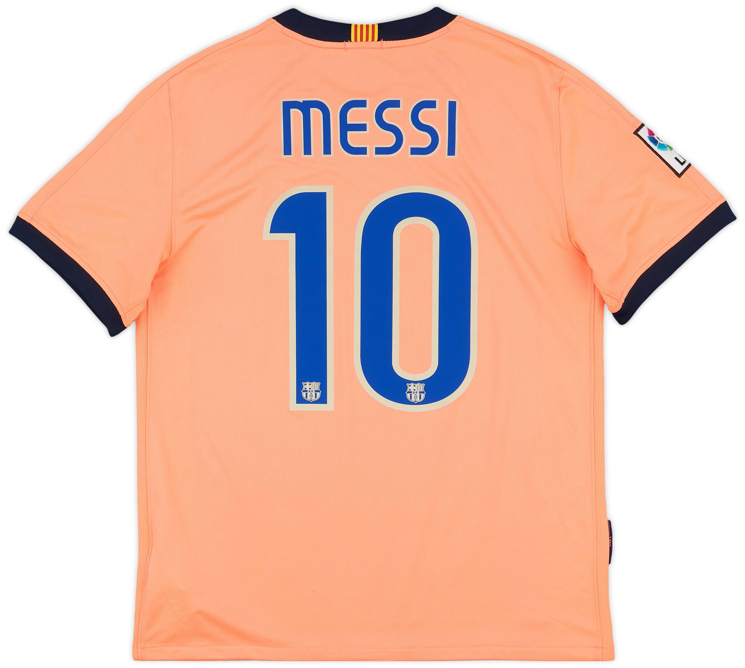 2009-10 Barcelona Away Shirt Messi #10 - 8/10 - (M)