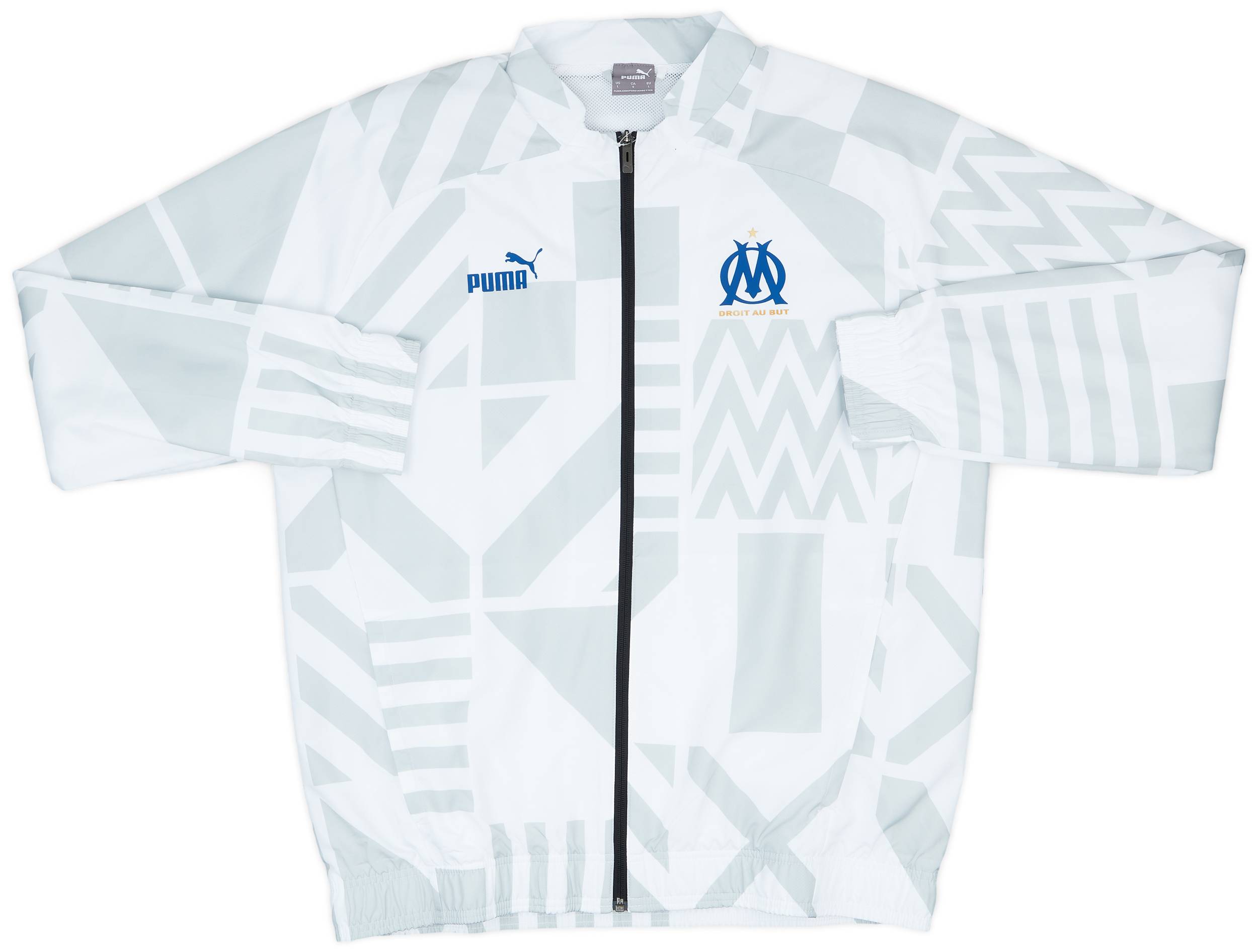 2022-23 Olympique Marseille Puma Pre-Match Jacket