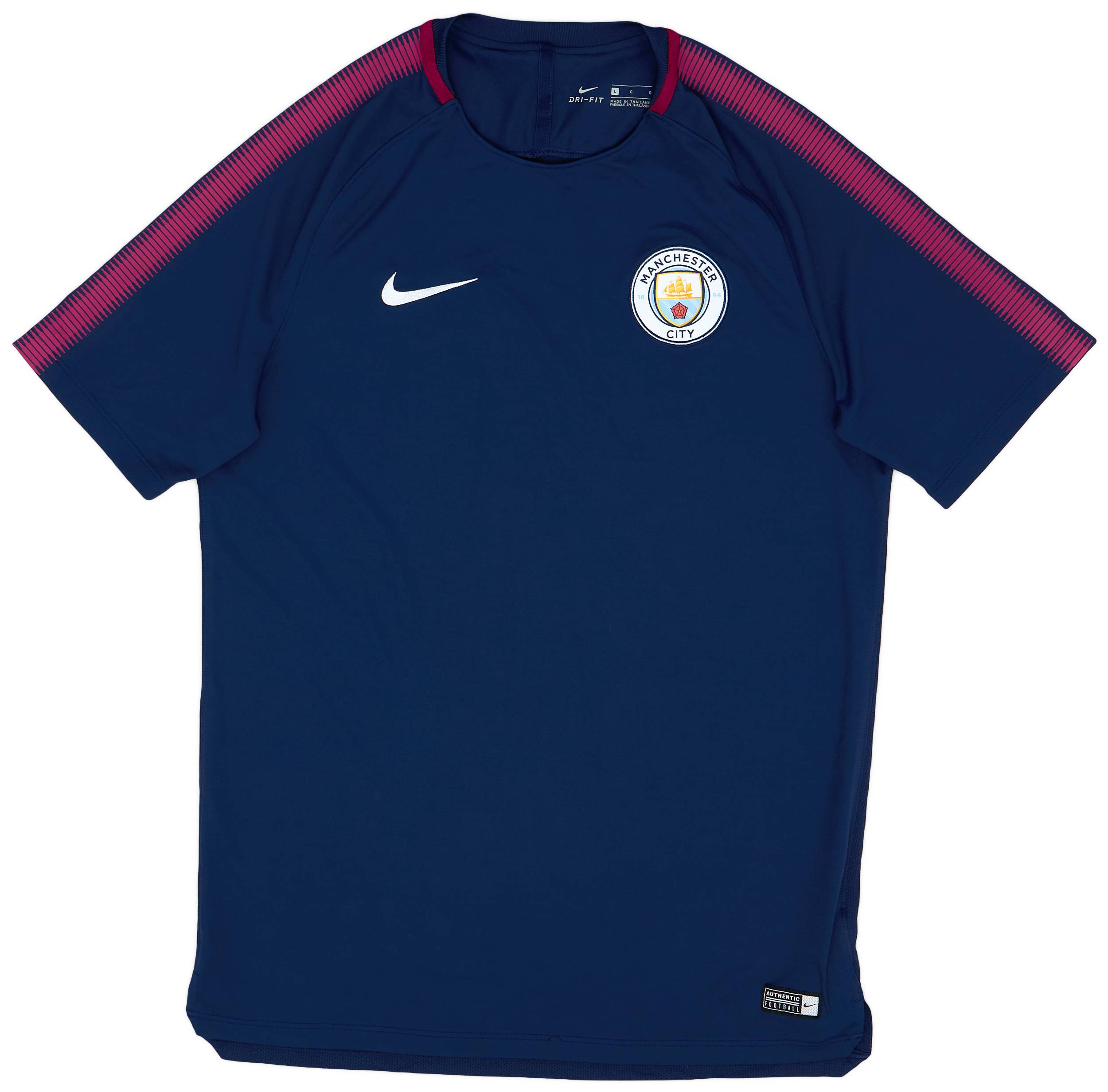 2017 18 Manchester City Nike Training Shirt 10 10 L