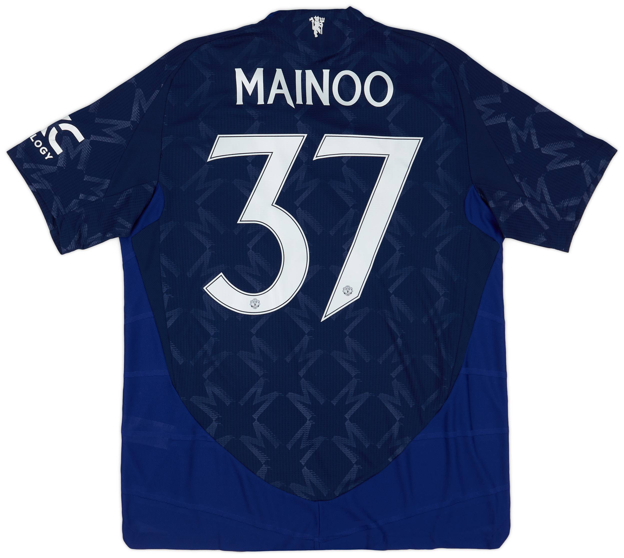 2024-25 Manchester United Authentic Away Shirt Mainoo #37
