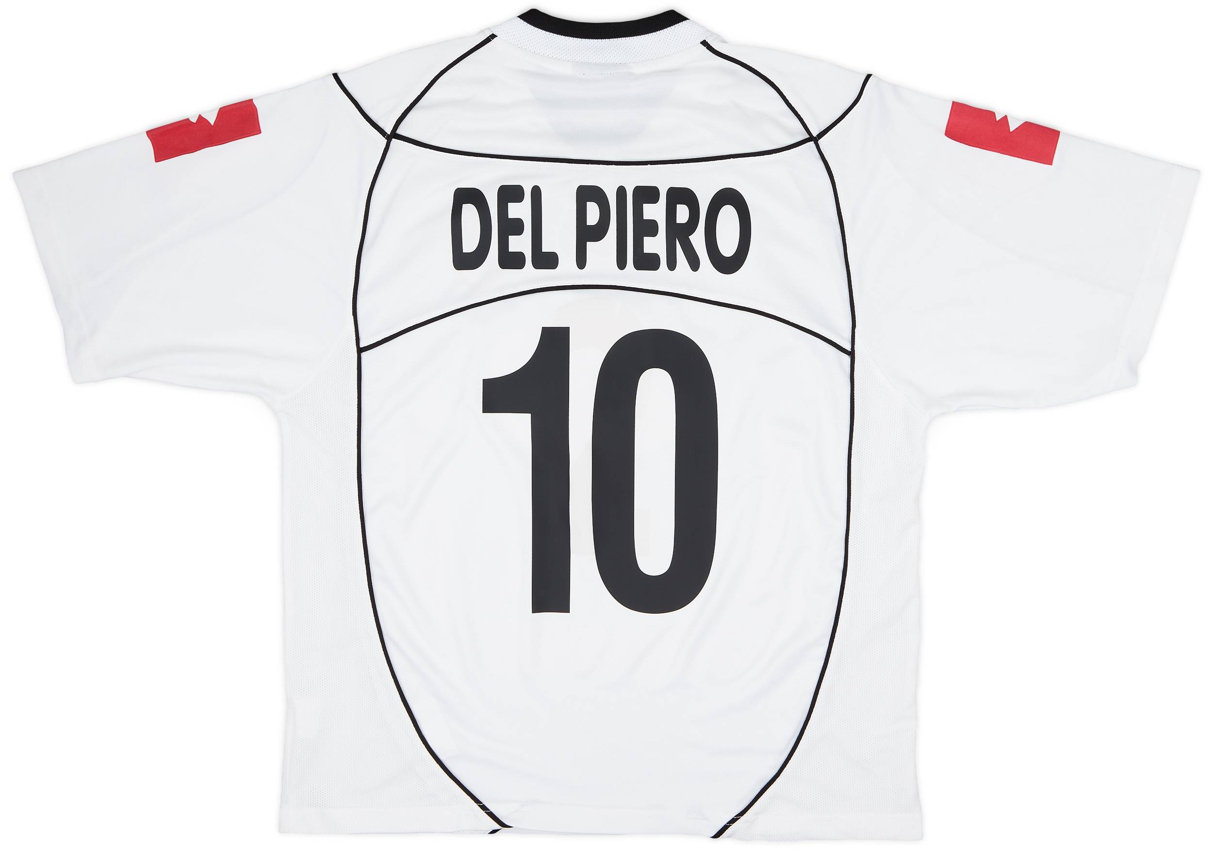 2002-03 Juventus Away Shirt Del Piero #10 - 5/10 - (XL)