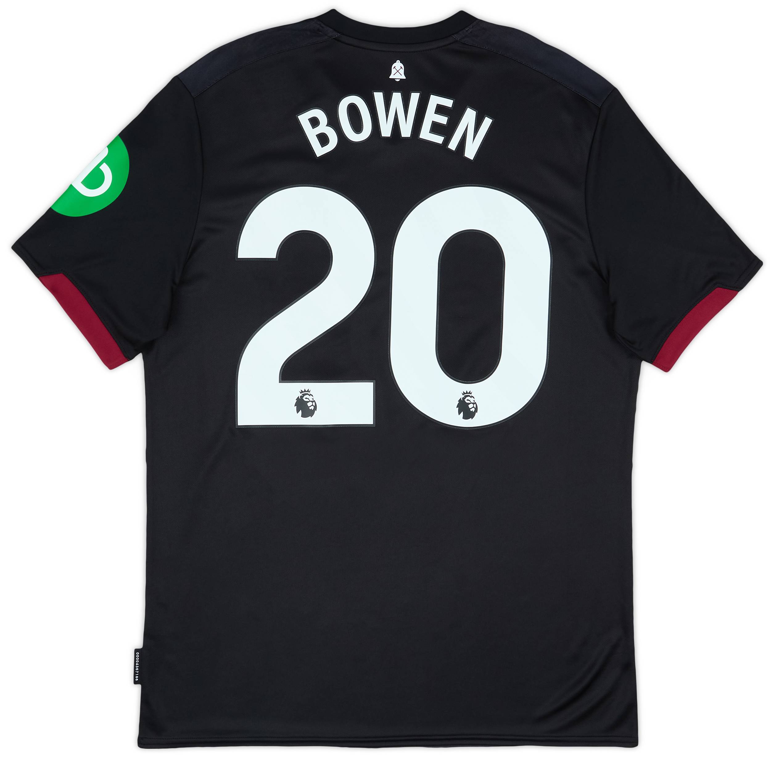 2024-25 West Ham Away Shirt Bowen #20