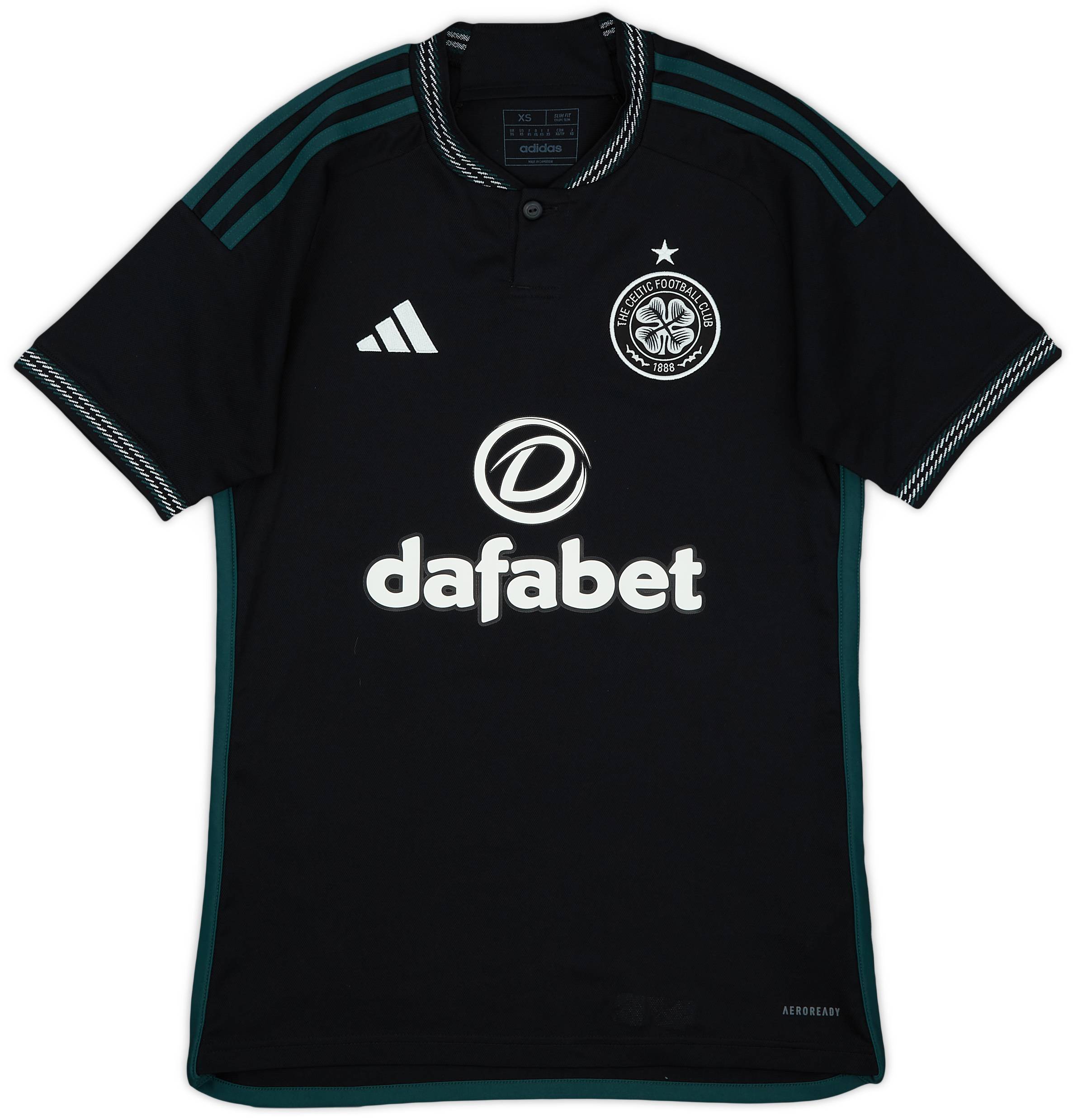 2023-24 Celtic Away Shirt - 8/10 - (XS)
