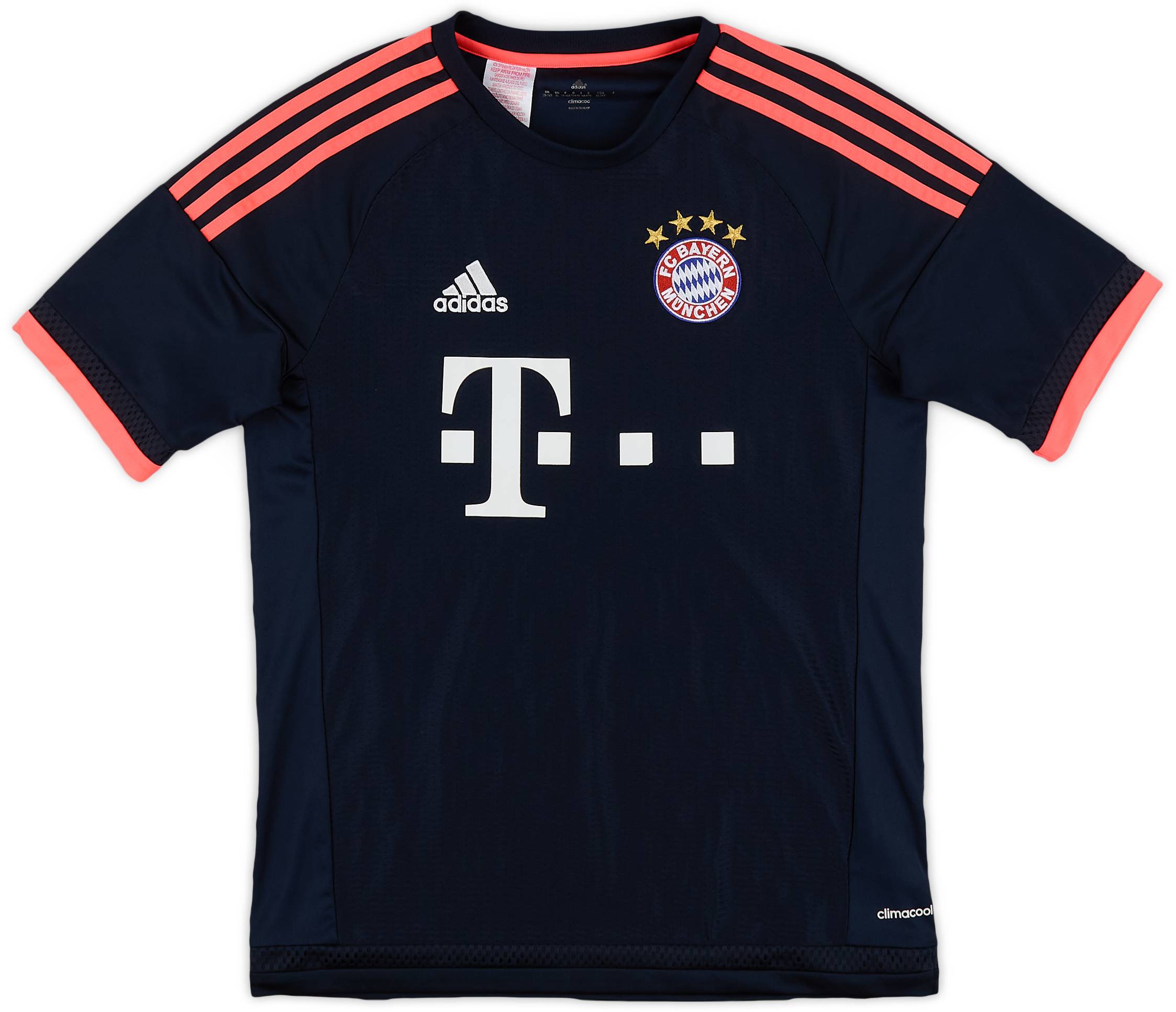 2015-16 Bayern Munich Third Shirt - 7/10 - (XL.Boys)