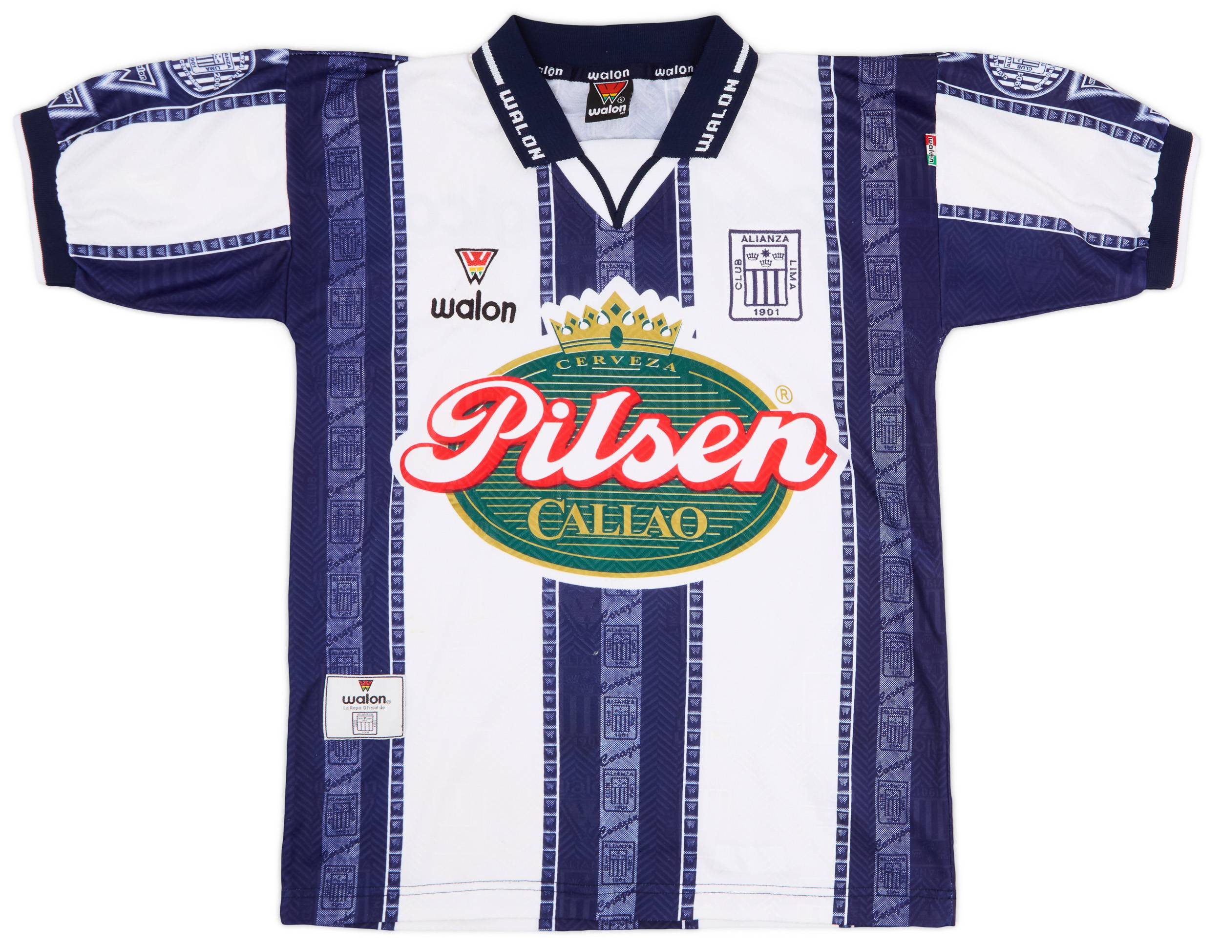 2000 Alianza Lima Home Shirt - 8/10 - (S)