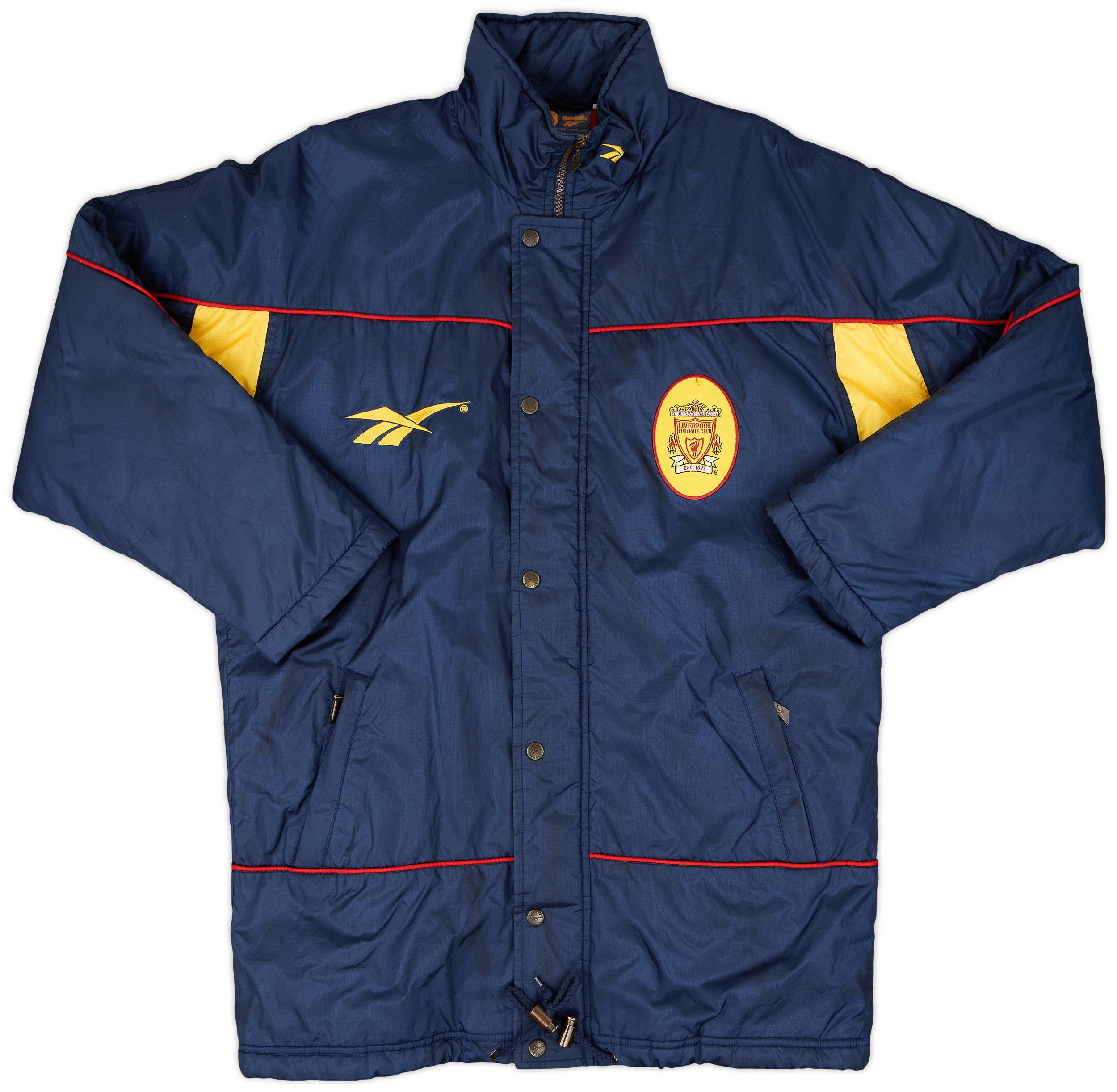 1996-97 Liverpool Reebok Padded Bench Coat - 7/10 - (S)