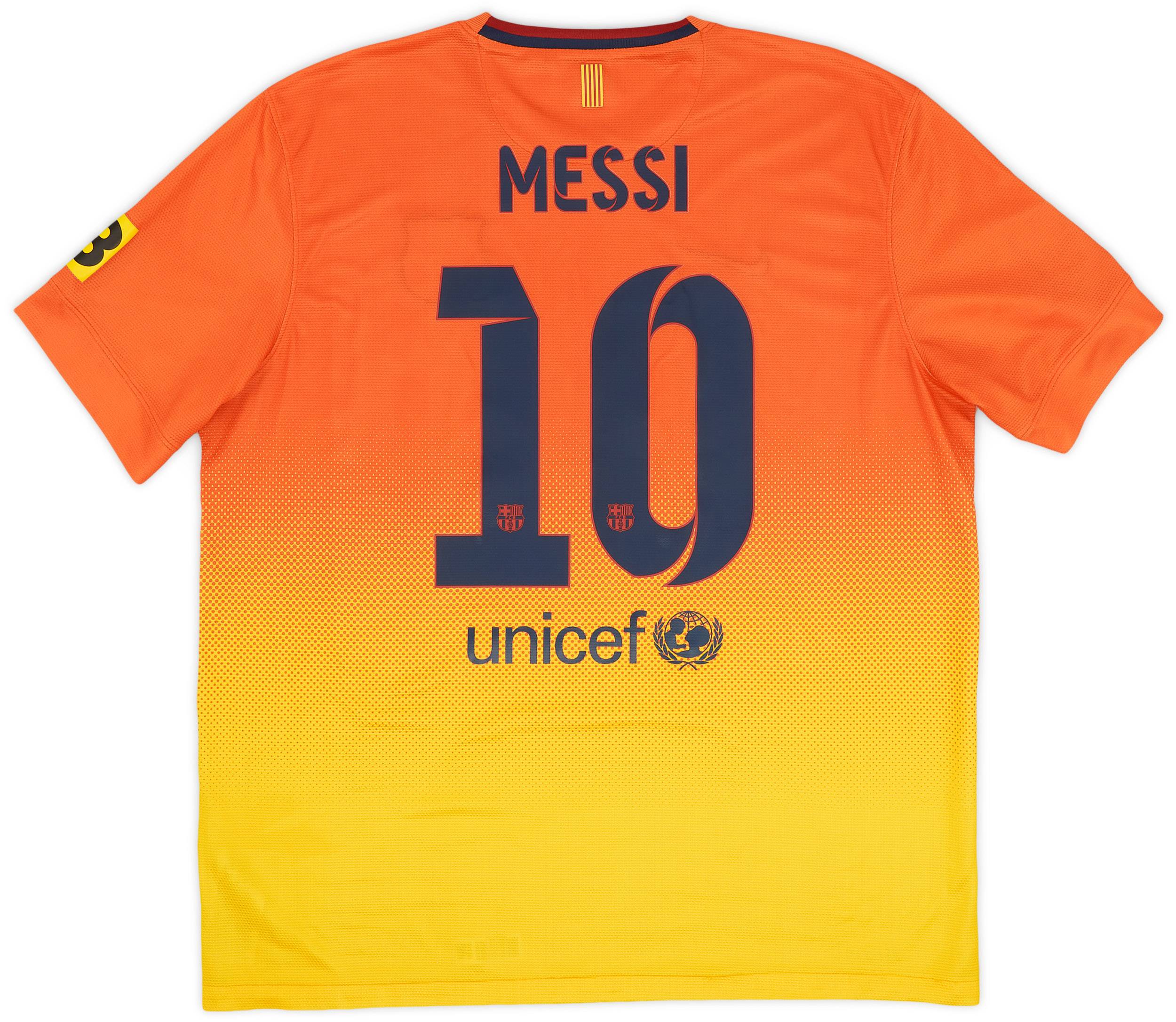 2012-13 Barcelona Away Shirt Messi #10 - 8/10 - (XL)