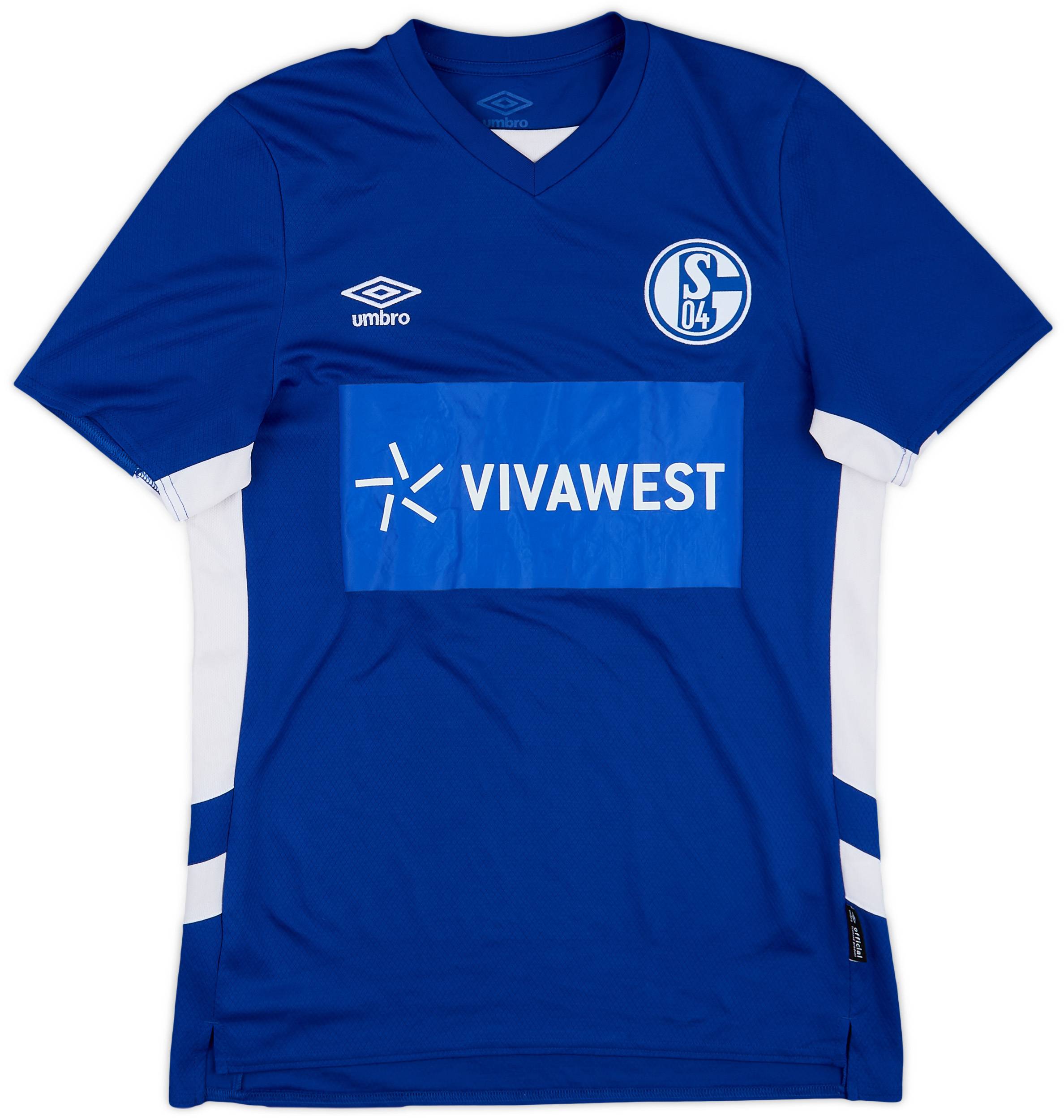 2021-22 Schalke Home Shirt - 9/10 - (M)