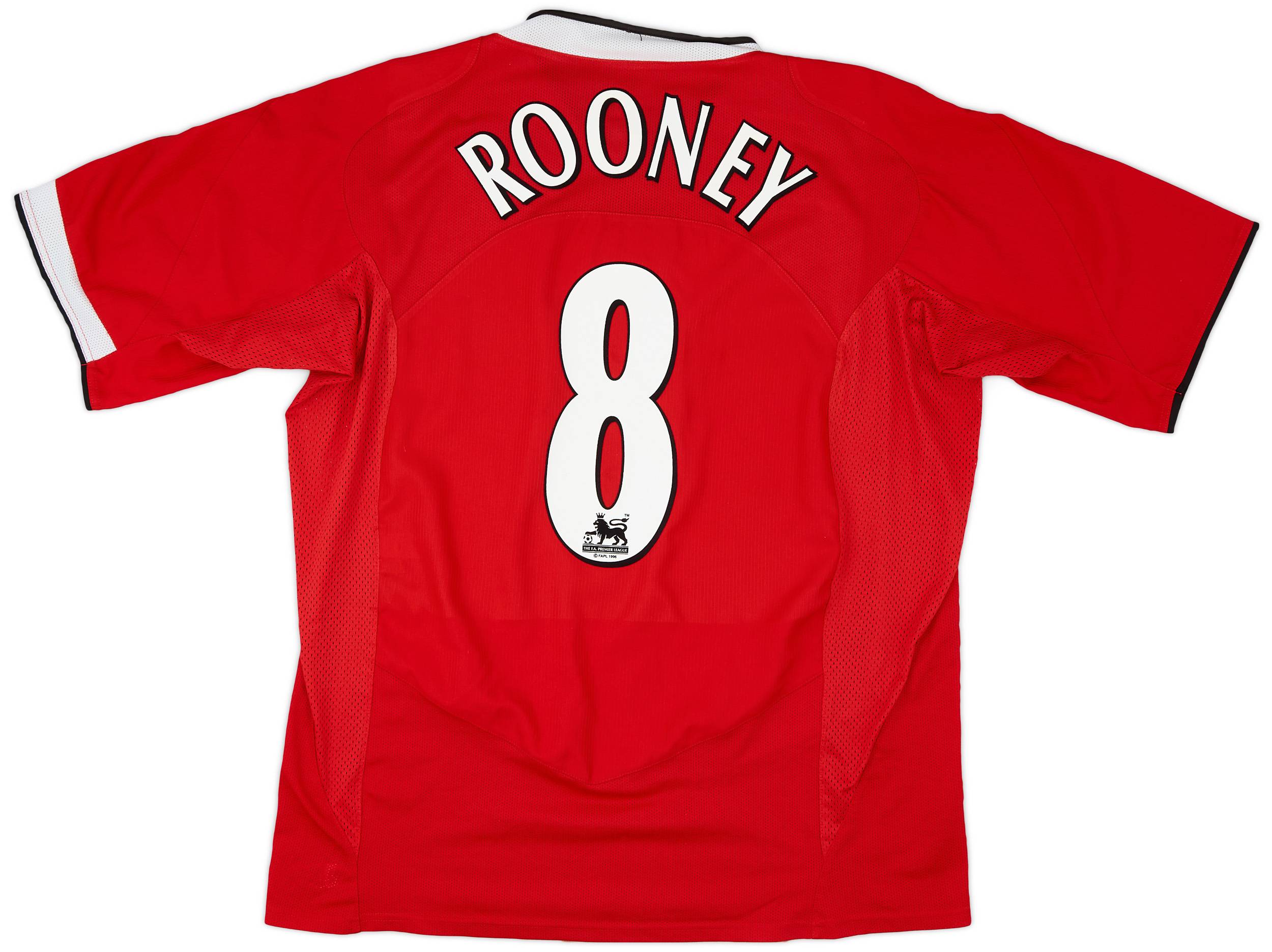 2004-06 Manchester United Home Shirt Rooney #8 - 6/10 - (L)