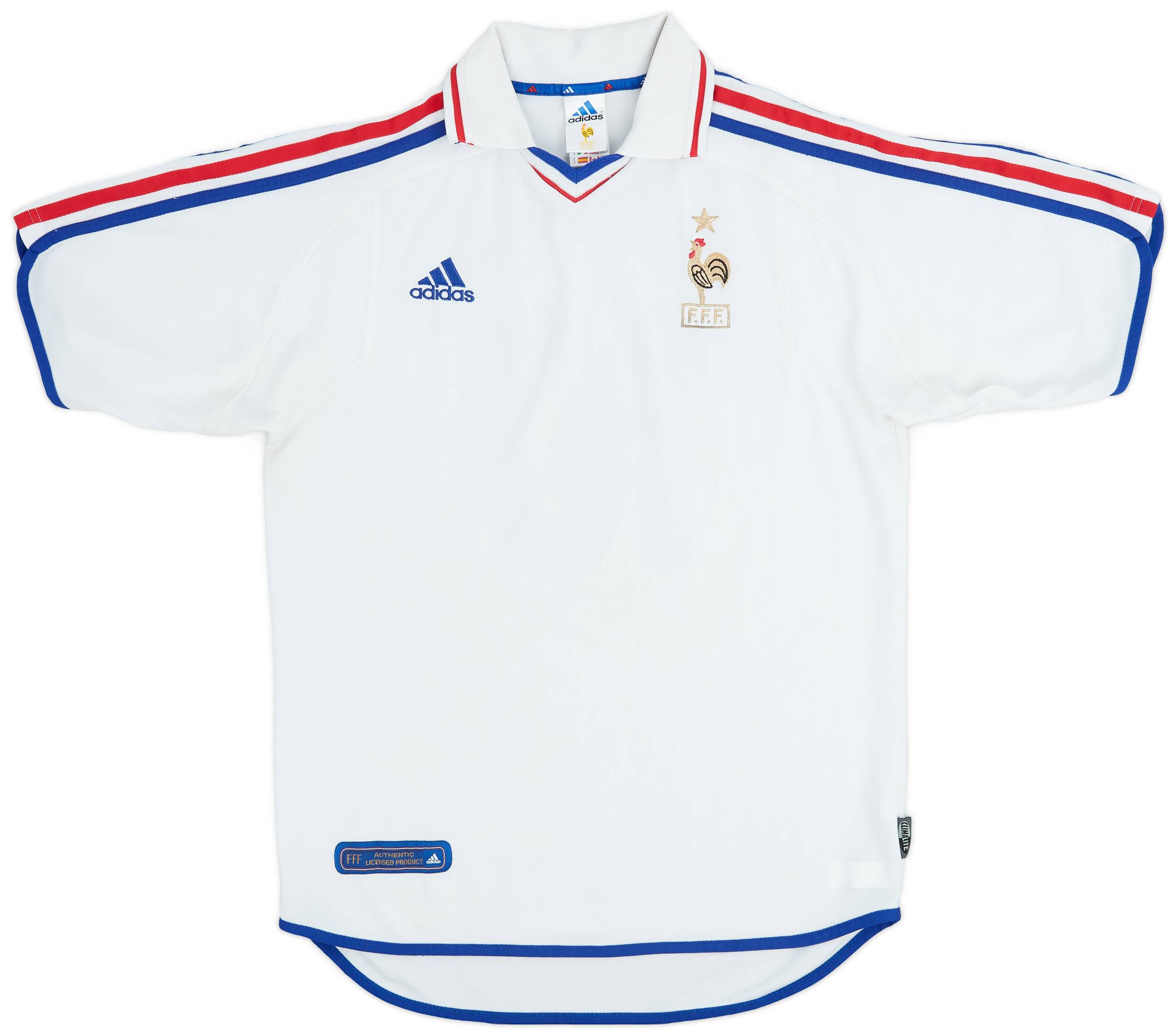2000-02 France Away Shirt Zidane #10 - 6/10 - (S)