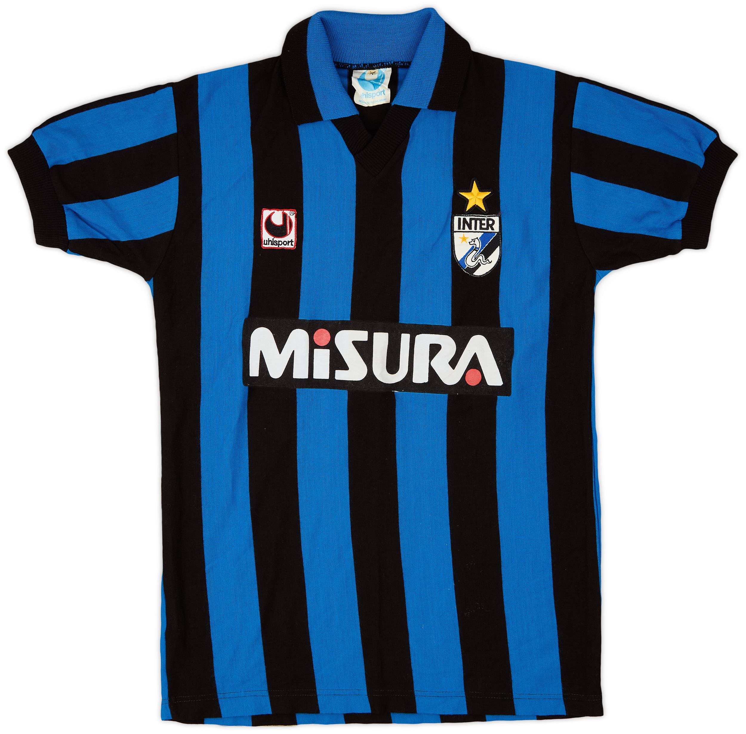 1988-89 Inter Milan Home Shirt #10 - 8/10 - (XS)