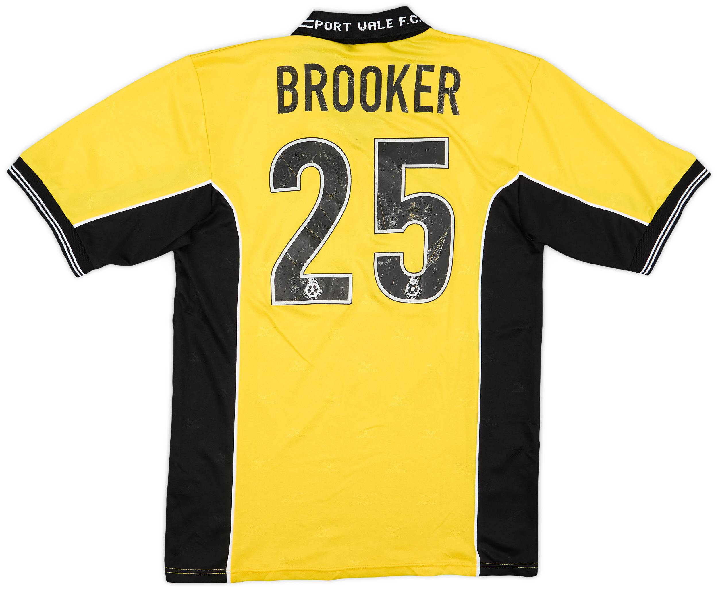 2000-01 Port Vale Away Shirt Brooker #25 - 6/10 - (M)