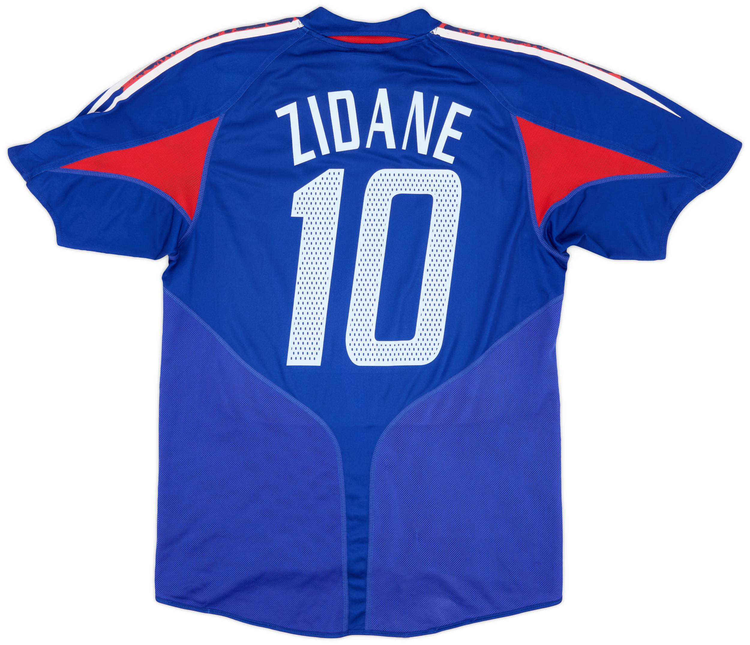 2004-06 France Home Shirt Zidane #10 - 5/10 - (M)