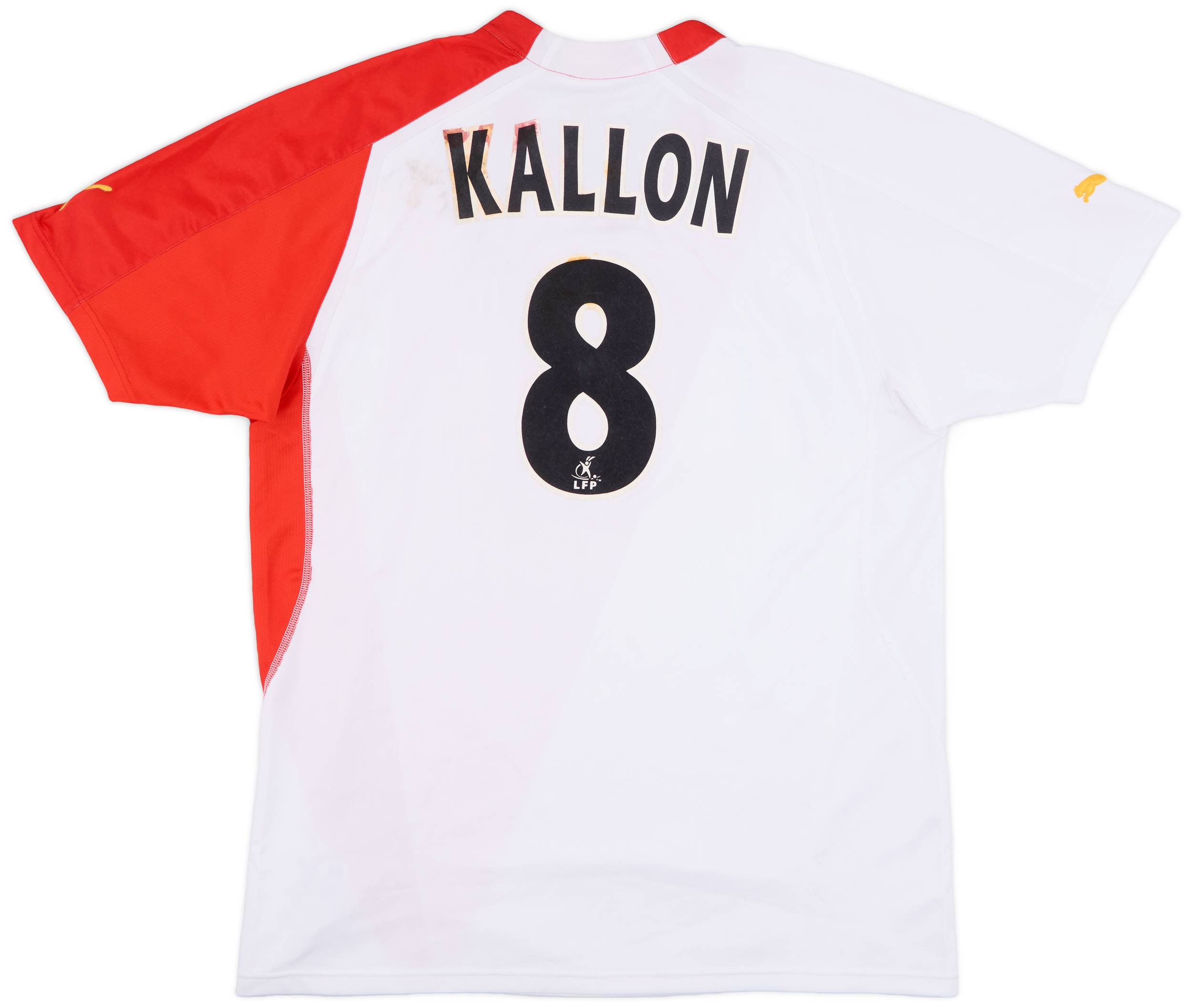 2004-06 Monaco Home Shirt Kallon #8 - 5/10 - (XL)