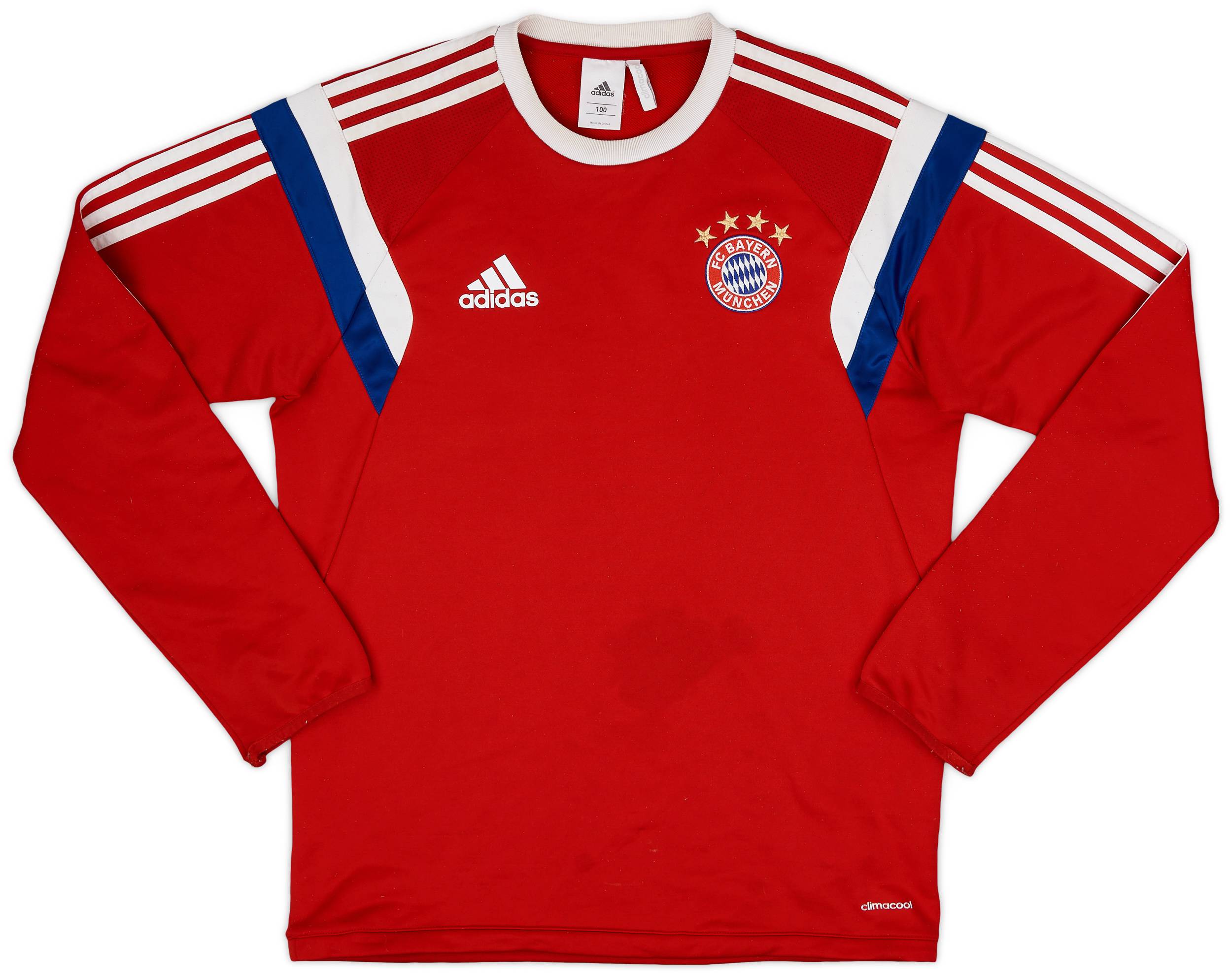 2014-15 Bayern Munich adidas Sweat Top - 5/10 - (M)