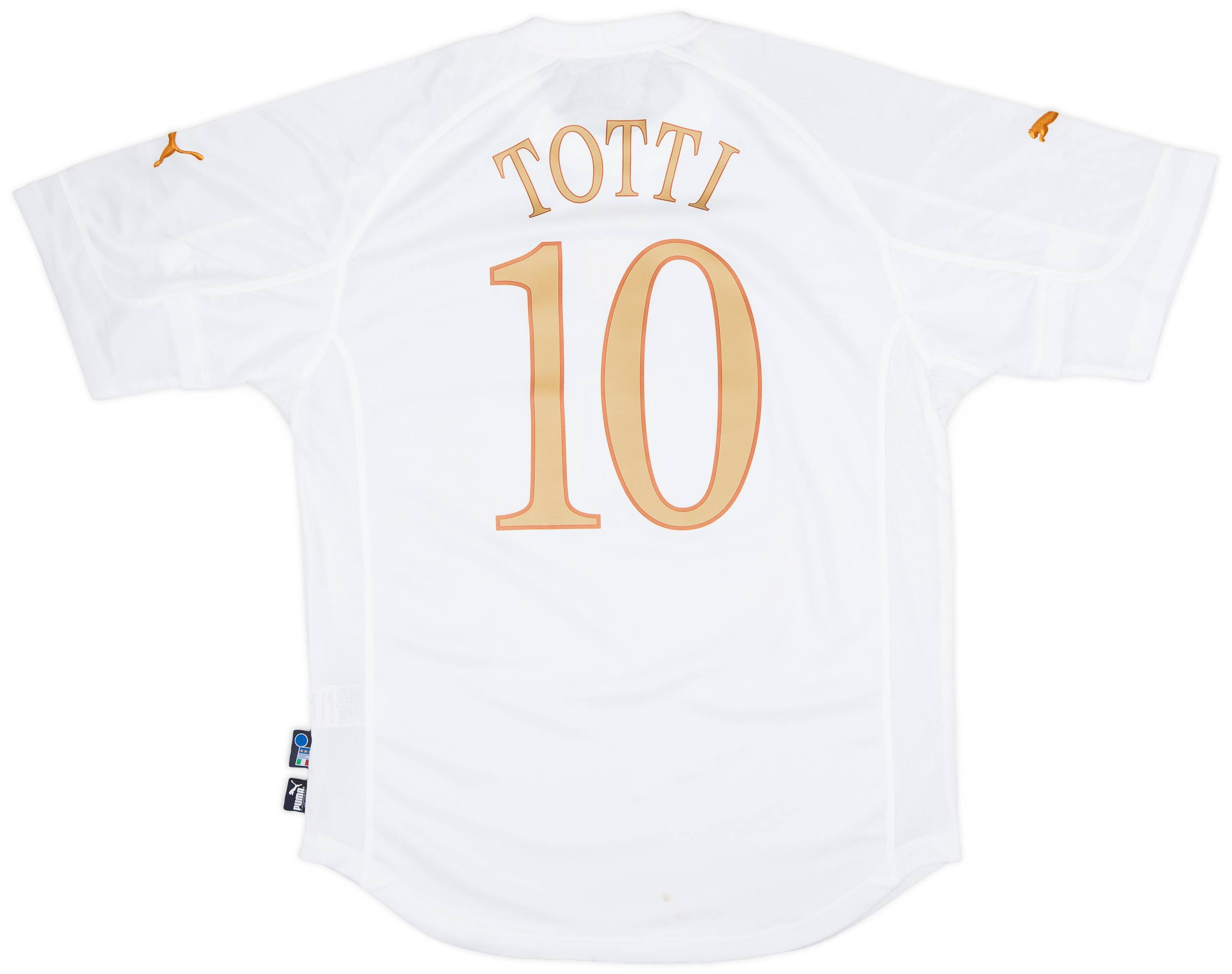 2004-06 Italy Away Shirt Totti #10 (XL)