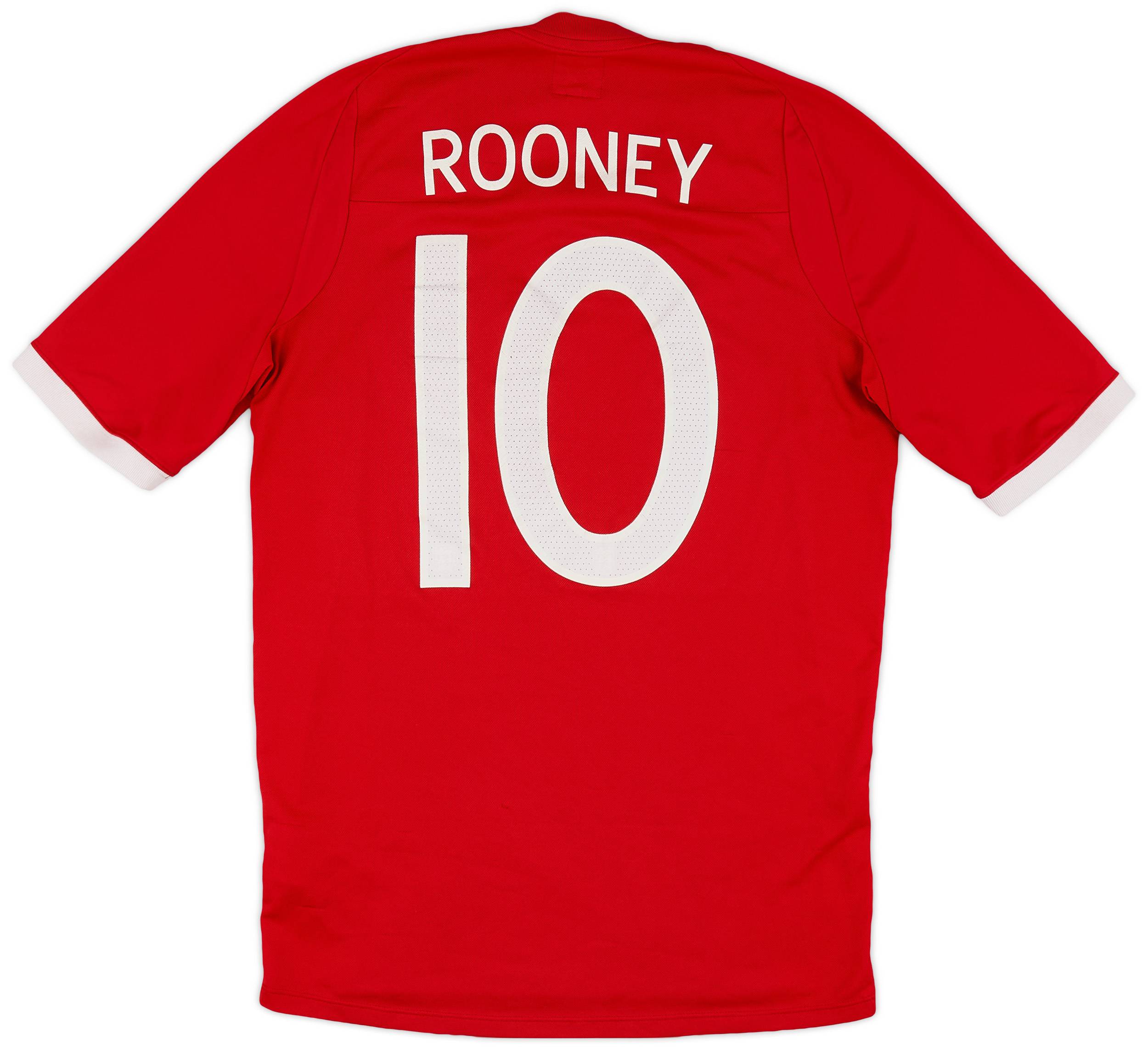 2010-11 England Away Shirt Rooney #10 - 7/10 - (S)