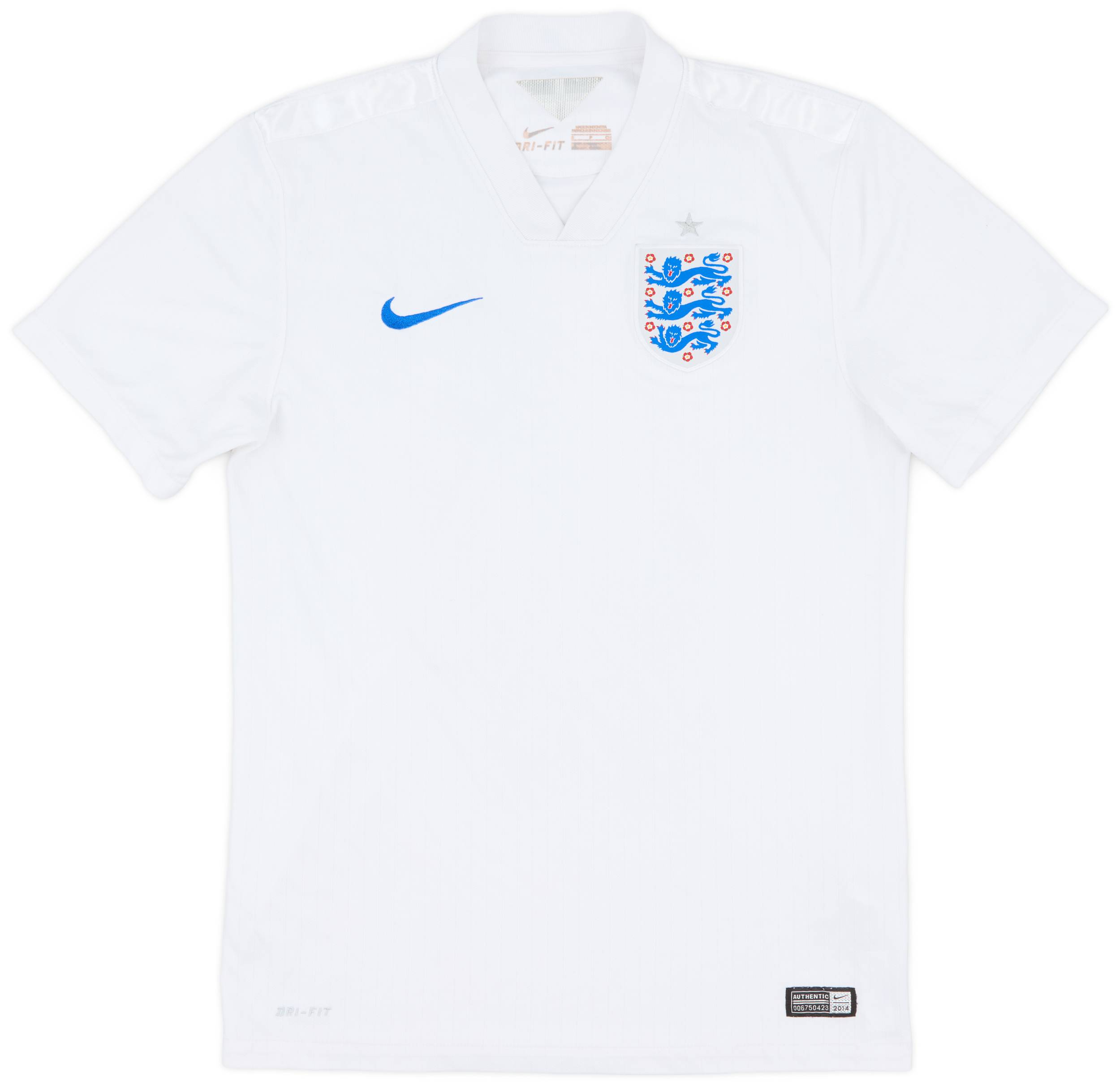 2014-15 England Home Shirt - 6/10 - (S)