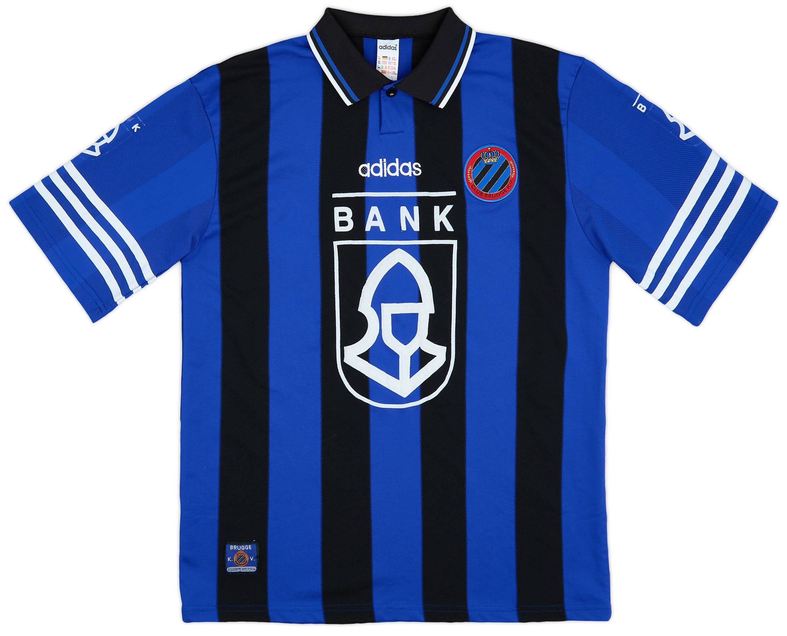 1995-96 Club Brugge Home Shirt - 5/10 - (XXL)