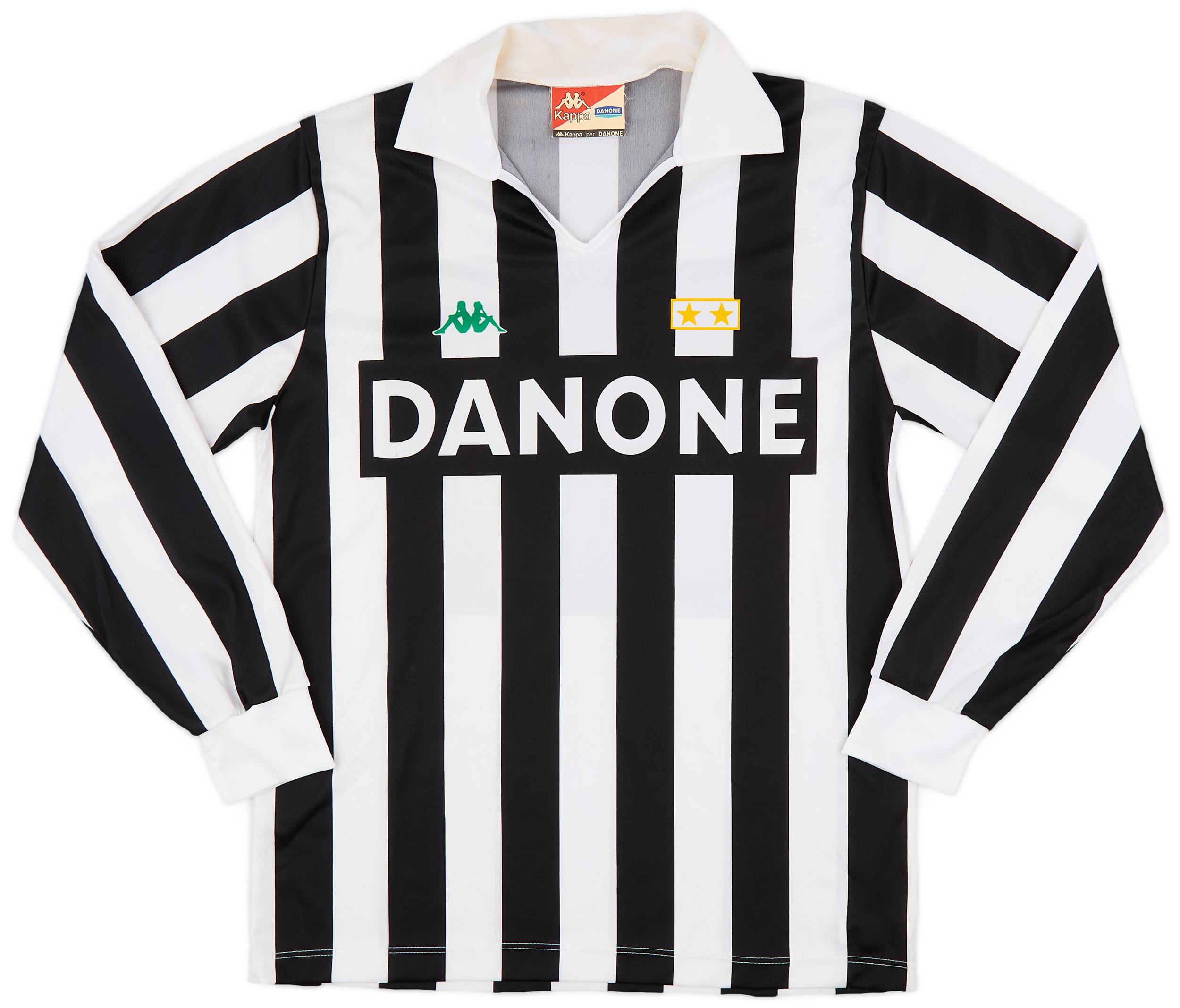 1992-94 Juventus Basic Home L/S Shirt #10 - 8/10 - (L)