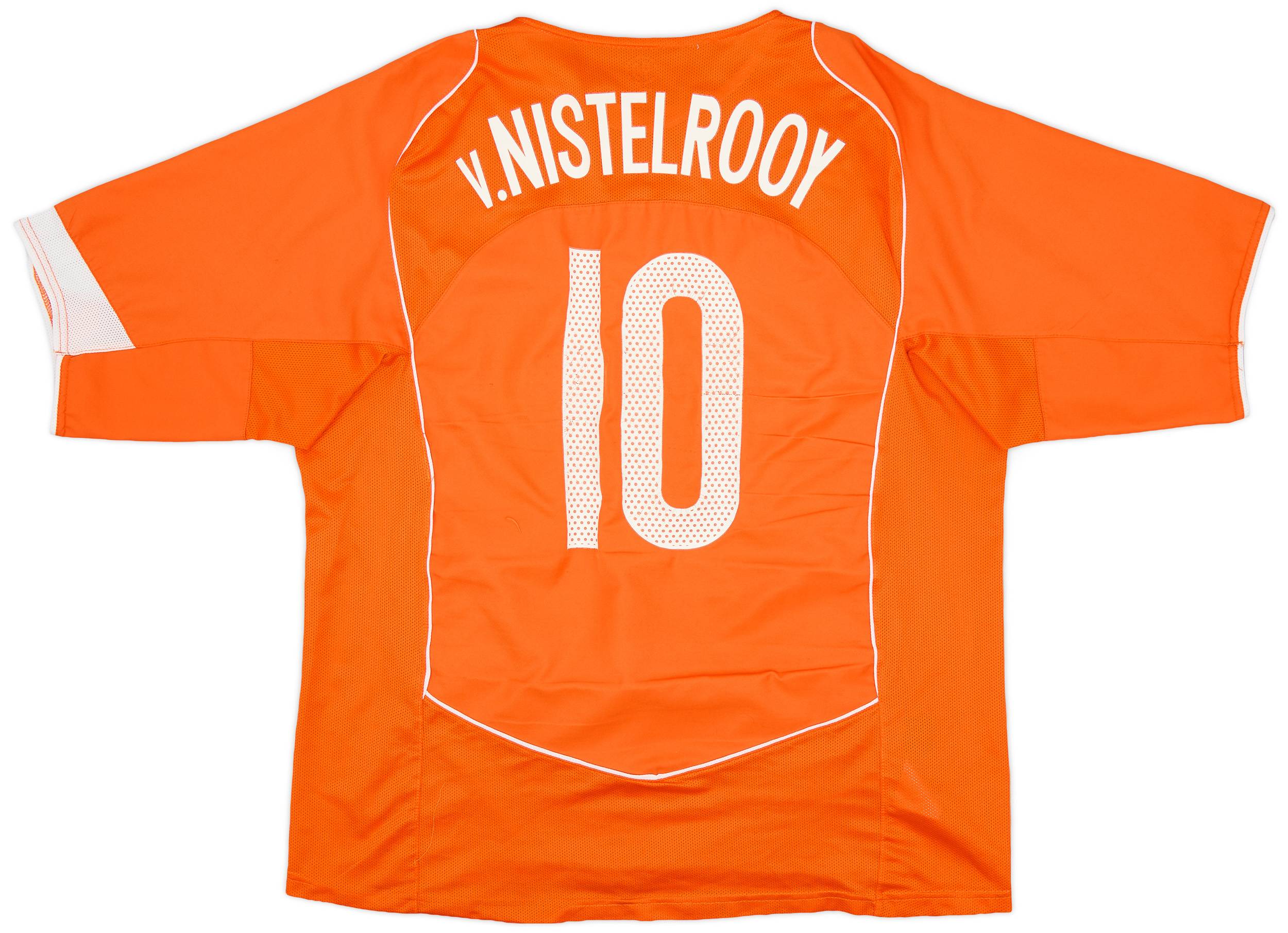 2004-06 Netherlands Home Shirt v. Nistelrooy #10 - 7/10 - (XL)