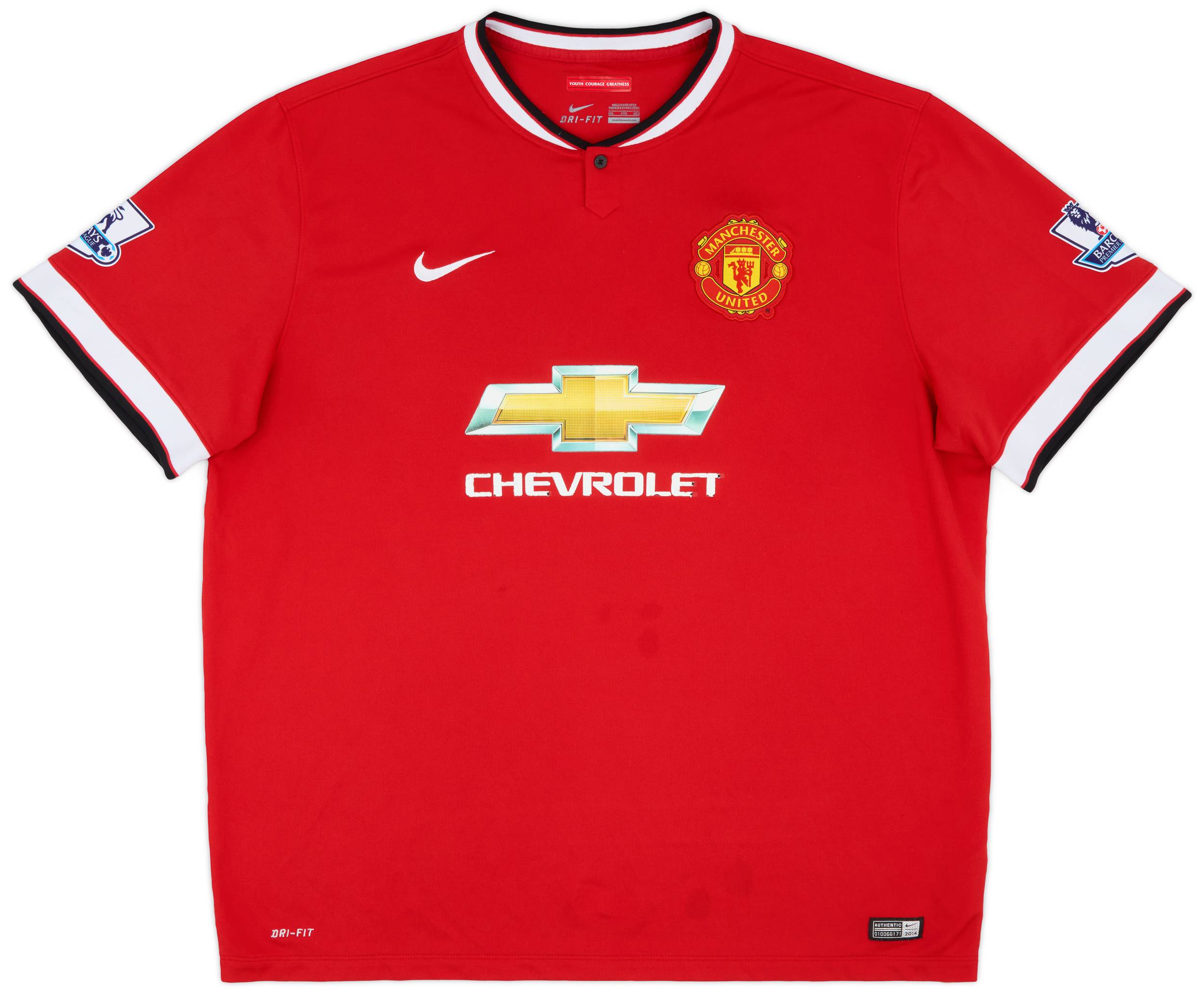 2014-15 Manchester United Home Shirt - 6/10 - (3XL)