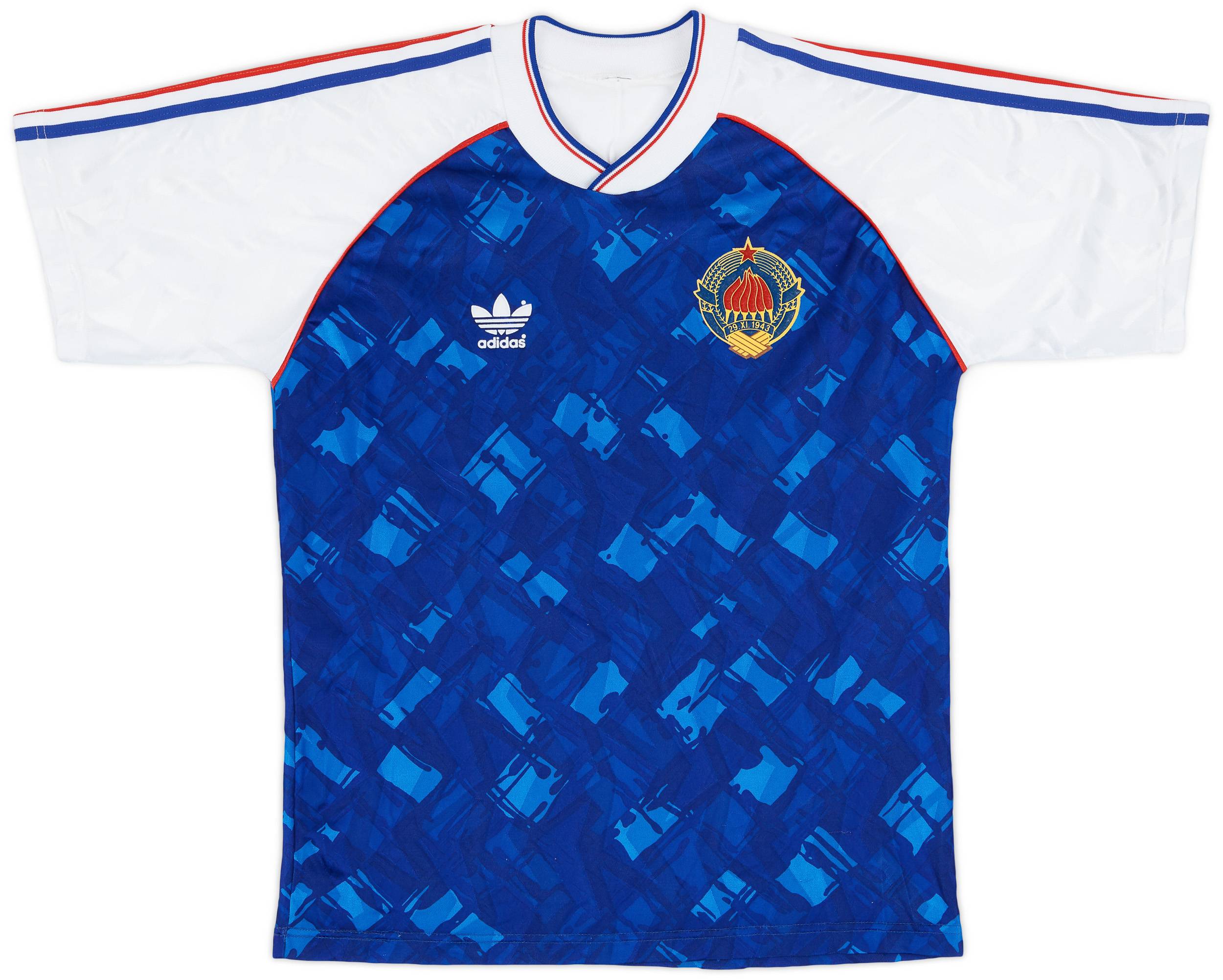 1991 92 Yugoslavia Home Shirt 9 10 L