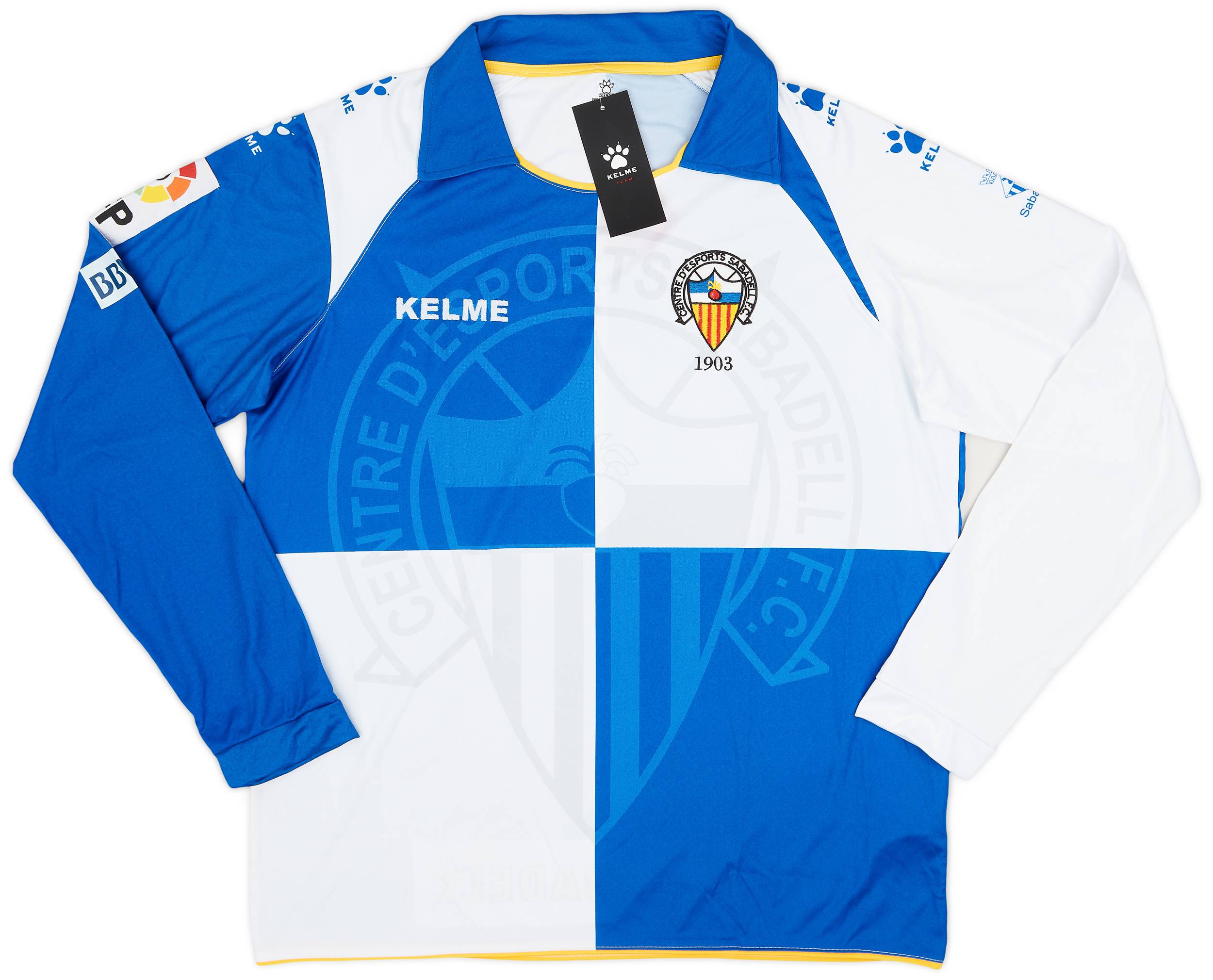 2012-13 CD Sabadell Home L/S Shirt (L)