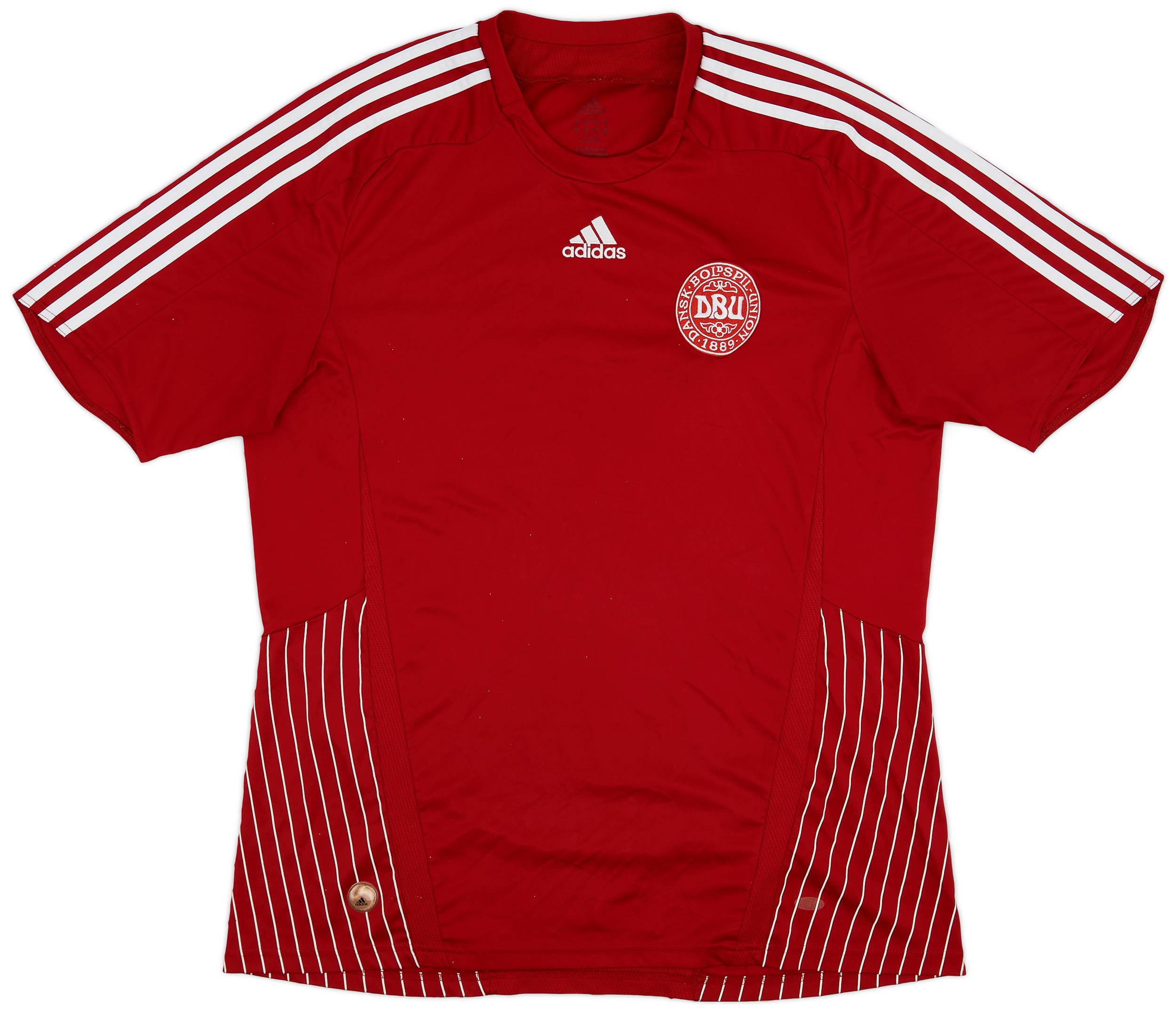 2007-10 Denmark Home Shirt - 7/10 - (XL)