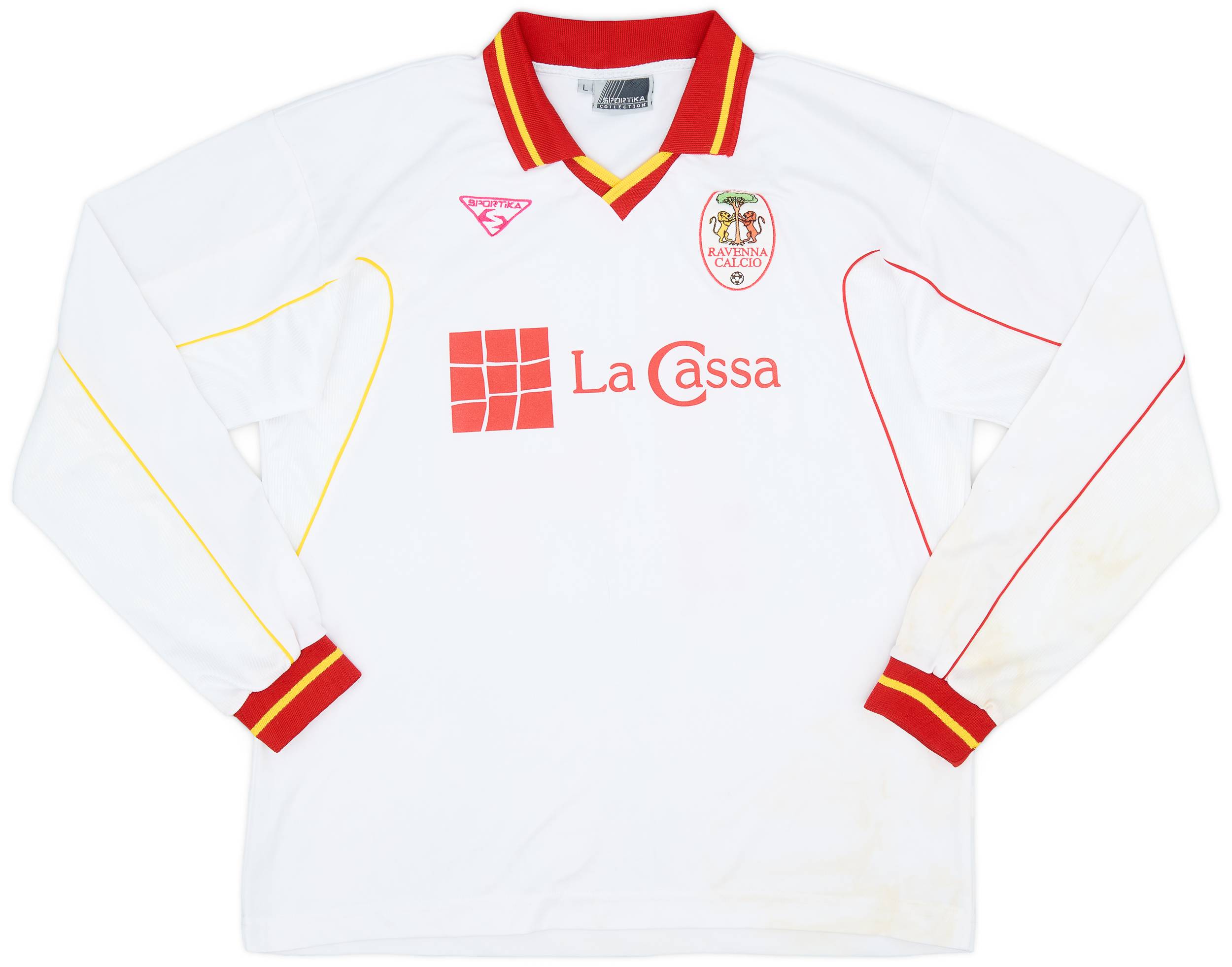 2000-02 Ravenna Away L/S Shirt #14 - 6/10 - (L)