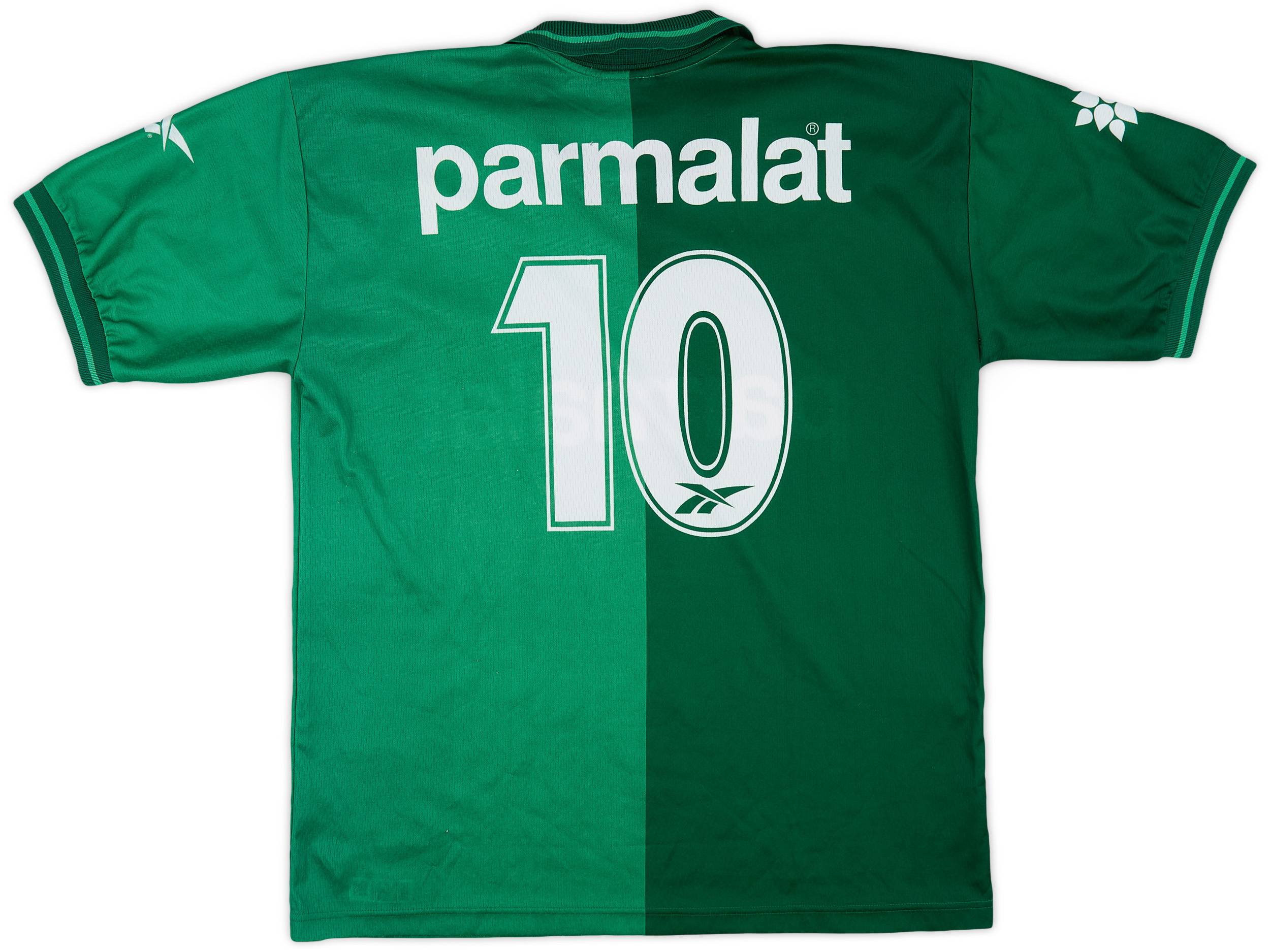 1997 Palmeiras Home Shirt #10 - 6/10 - (L)