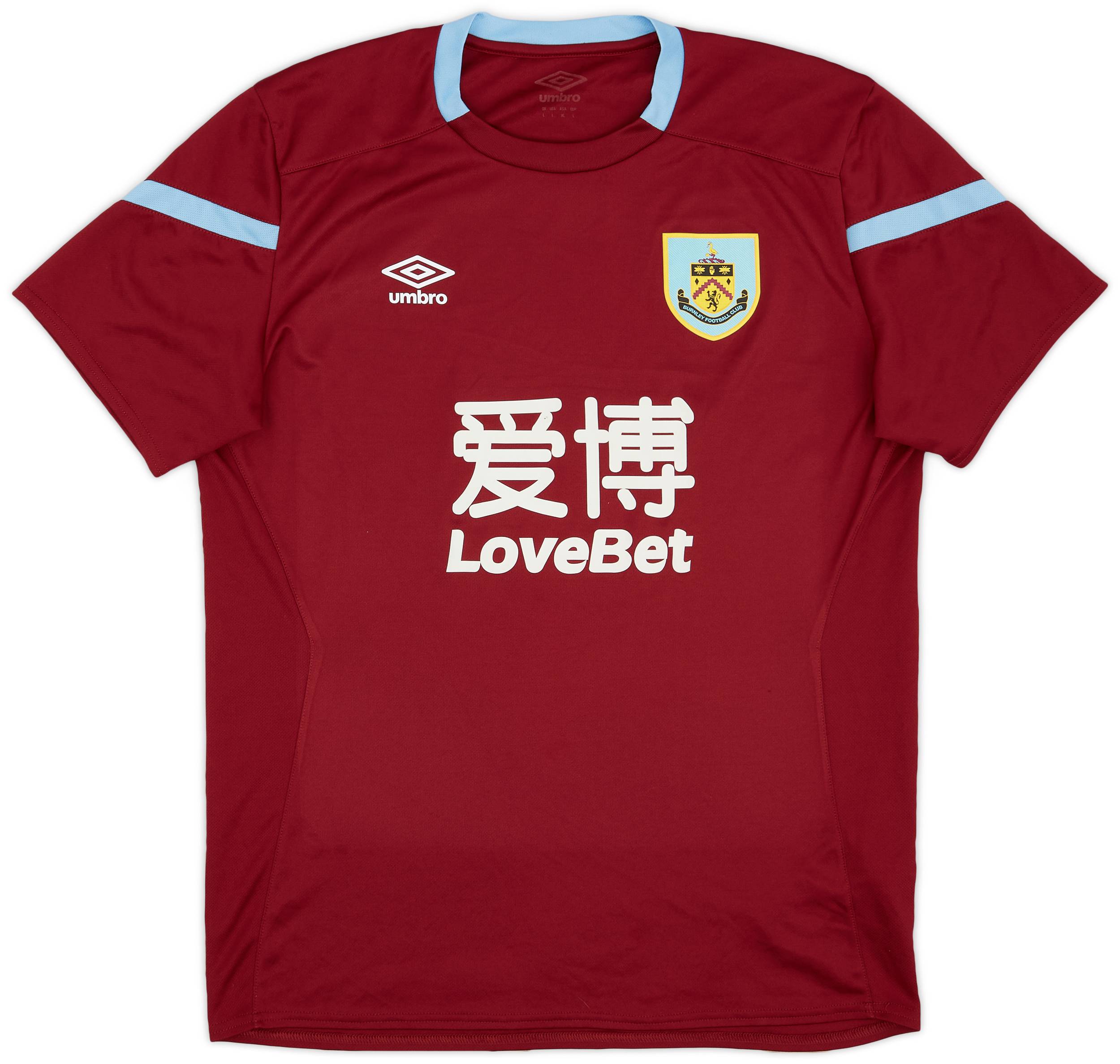 2019-20 Burnley Umbro Training Shirt - 7/10 - (L)