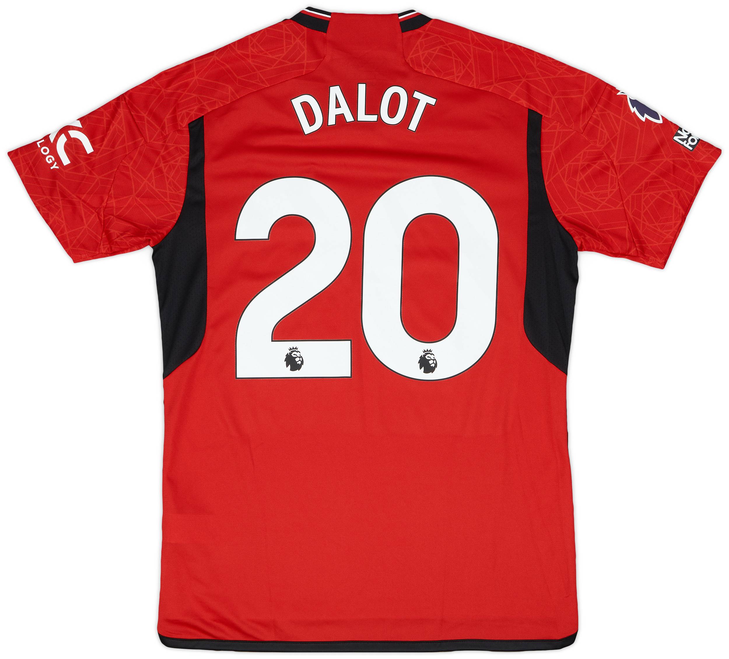 2023-24 Manchester United Home Shirt Dalot #20 (L)