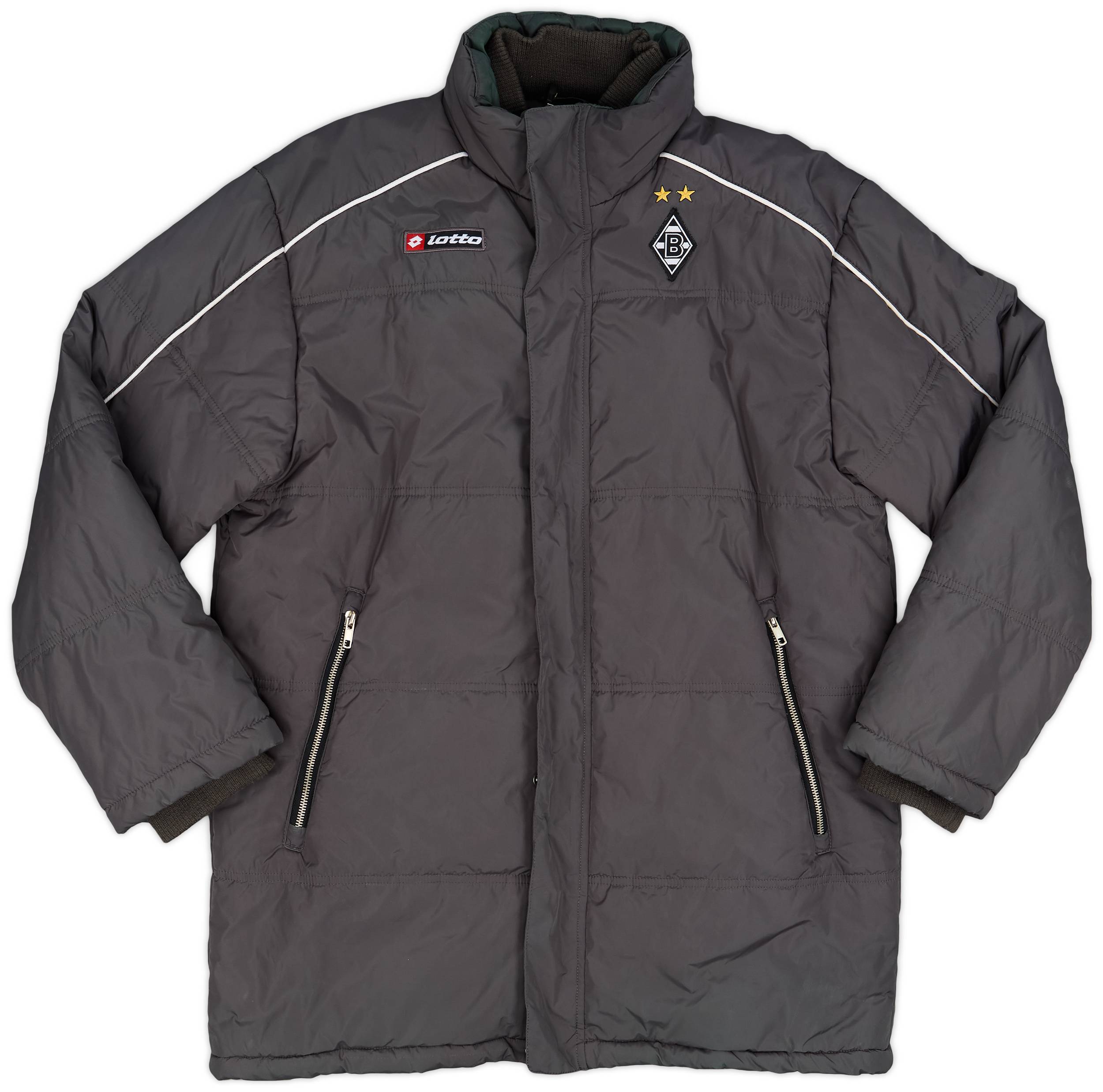 2008 10 Borussia Monchengladbach Lotto Padded Bench Coat 9 10 XL.Boys