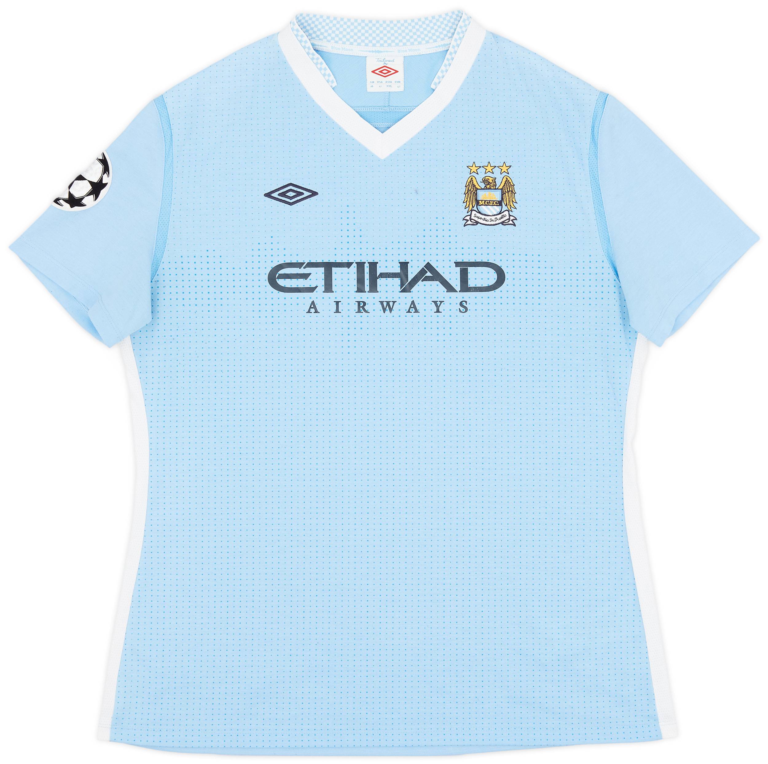 2011-12 Manchester City Home Shirt - 7/10 - (Women's L)