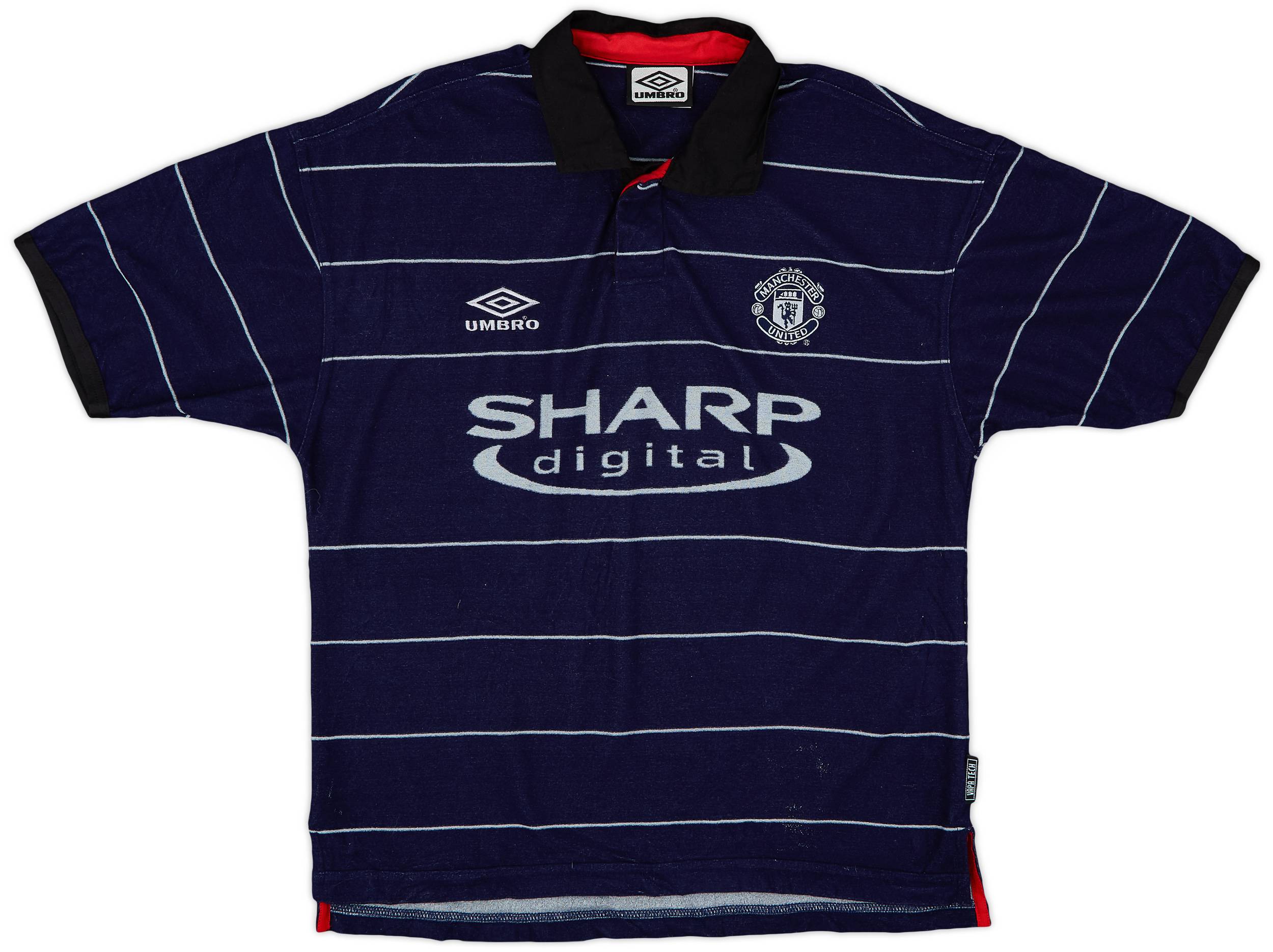 1999-00 Manchester United Away Shirt - 7/10 - (XL.Boys)