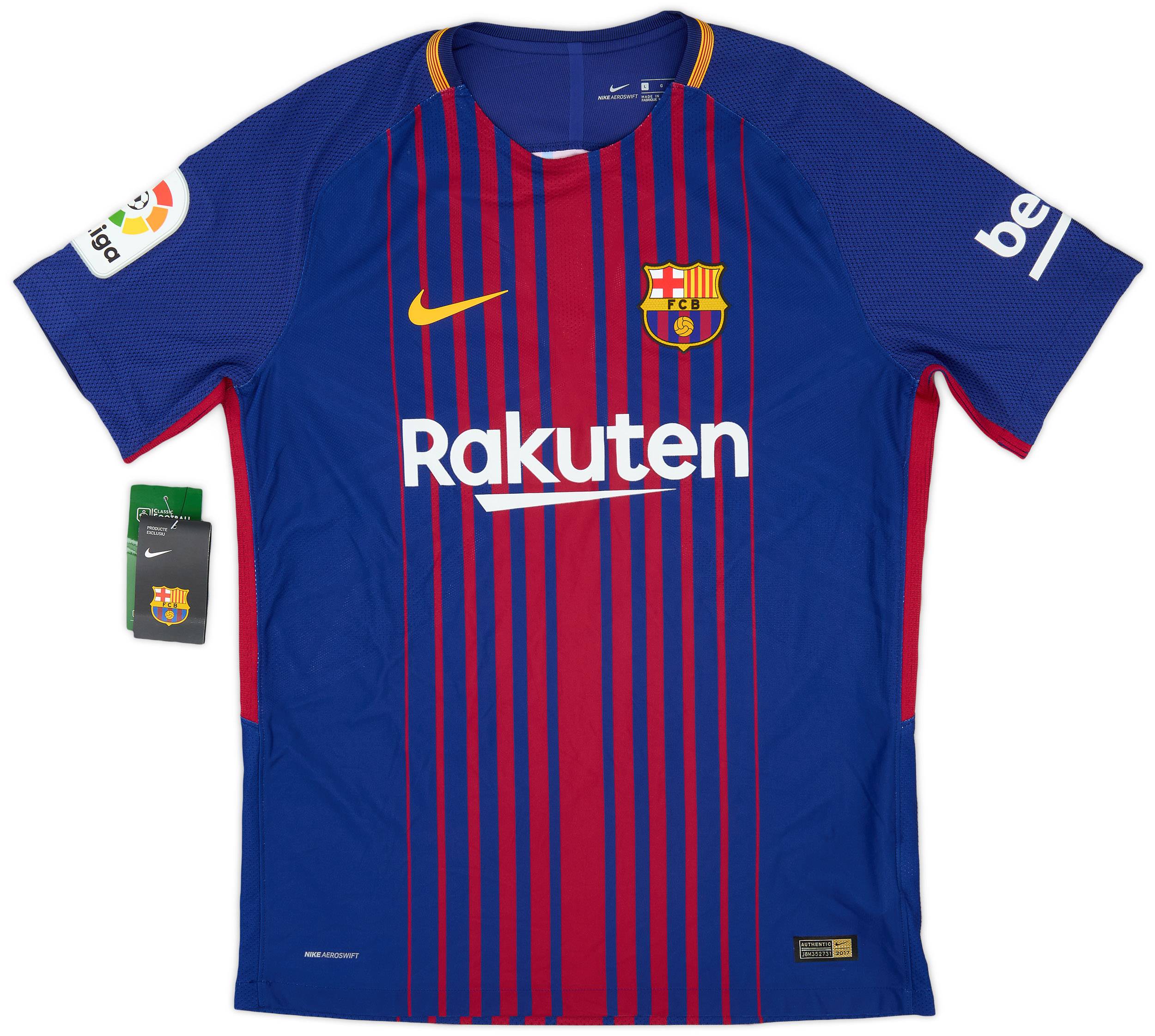 FC Barcelona Neymar Jr. 11番シャツ FC Barcelona La Liga Neymar Jr #11 Yth Nvy Shirt Outerstuff