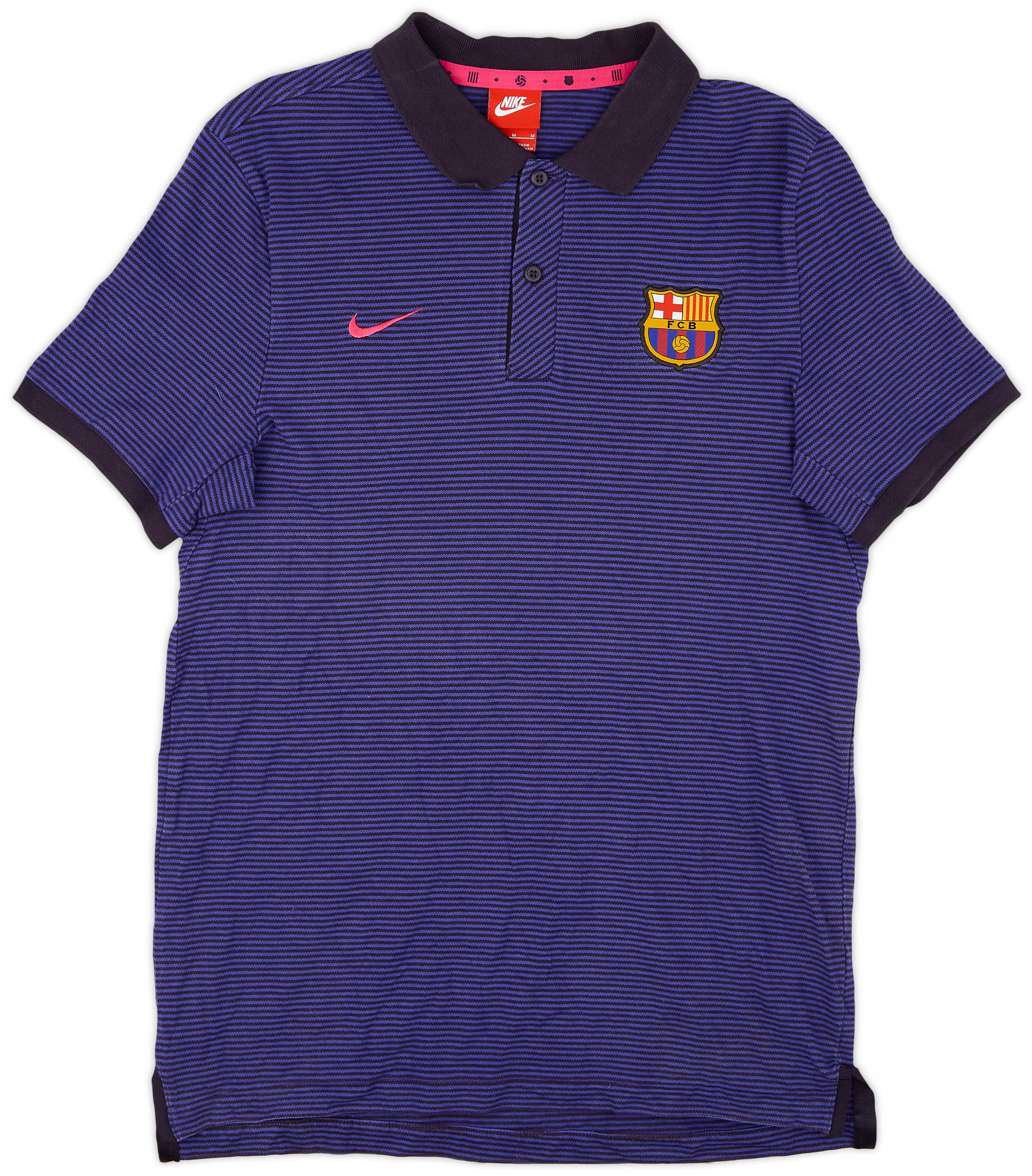 2016-17 Barcelona Nike Polo Shirt - 8/10 - (M)