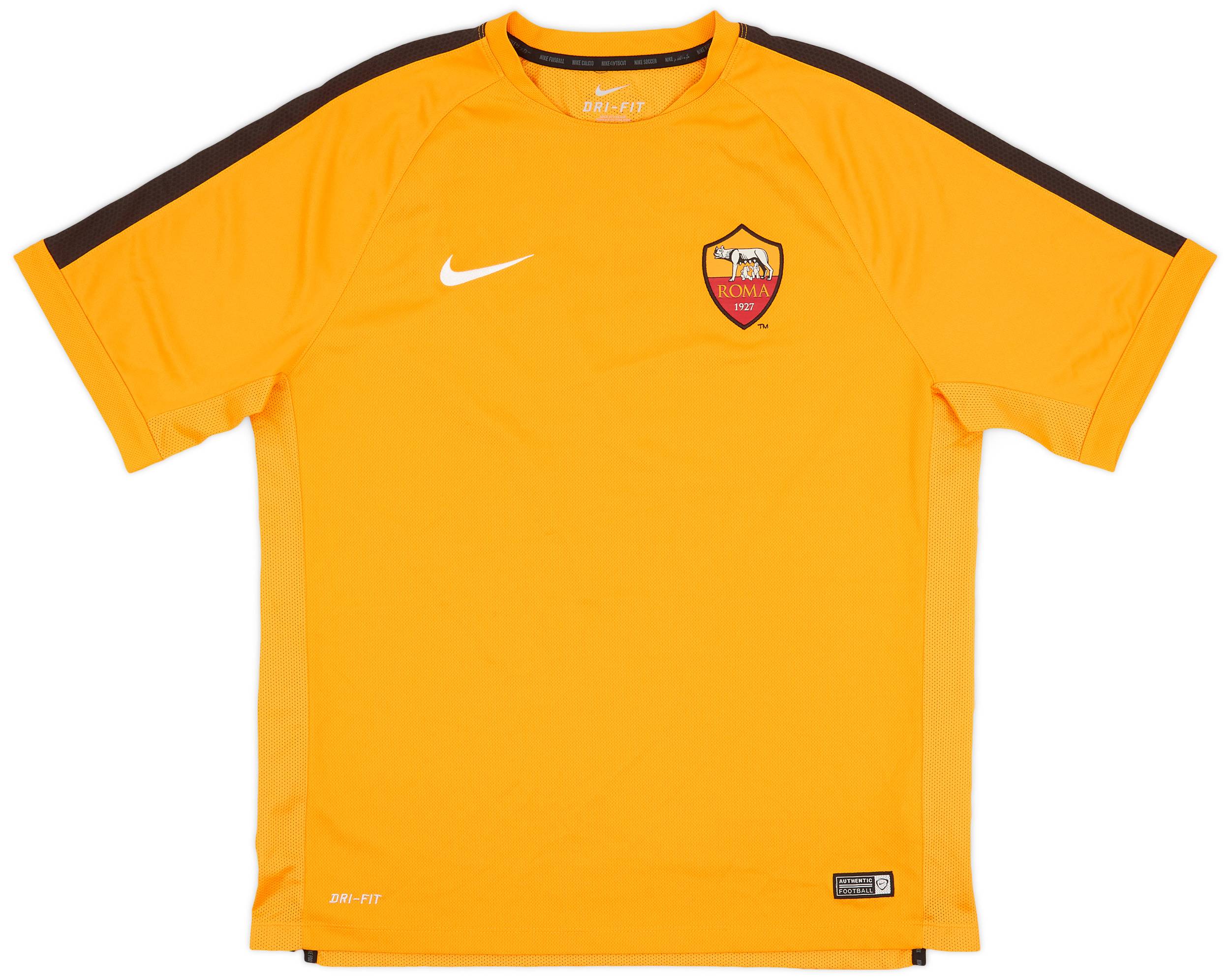 2014-15 Roma Nike Training Shirt - 8/10 - (XL)